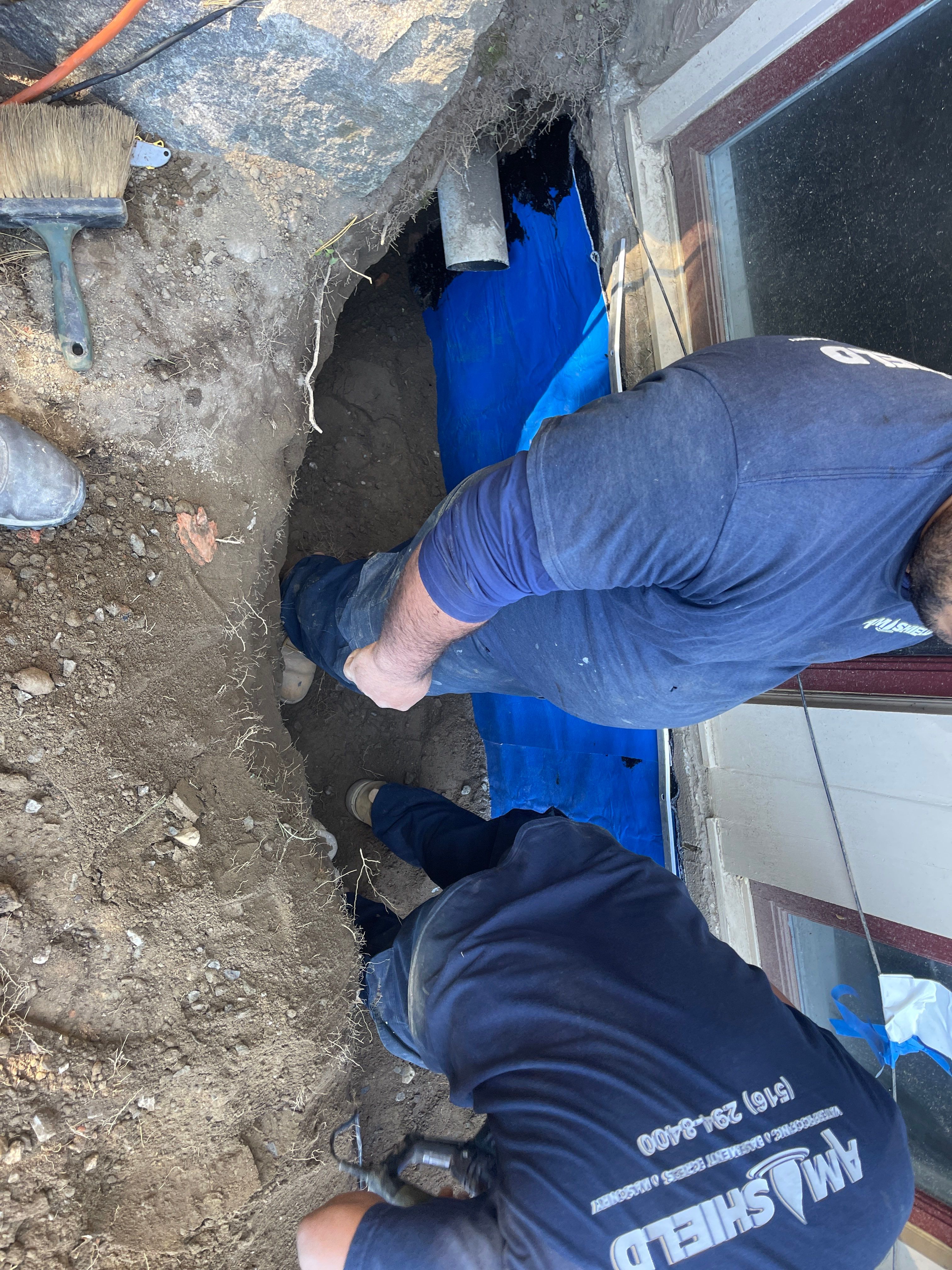  Clubhouse Ln • Scarsdale, NY 10583 by A.M. Shield Waterproofing, Corp.