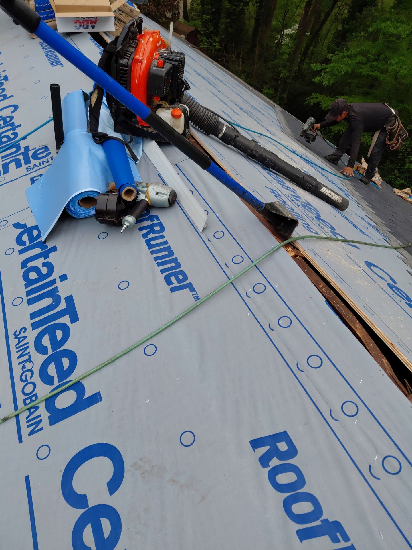 Annandale: Residential Roof Replacement with CertainTeed Landmark in Moire Black by RM Banning, Inc.