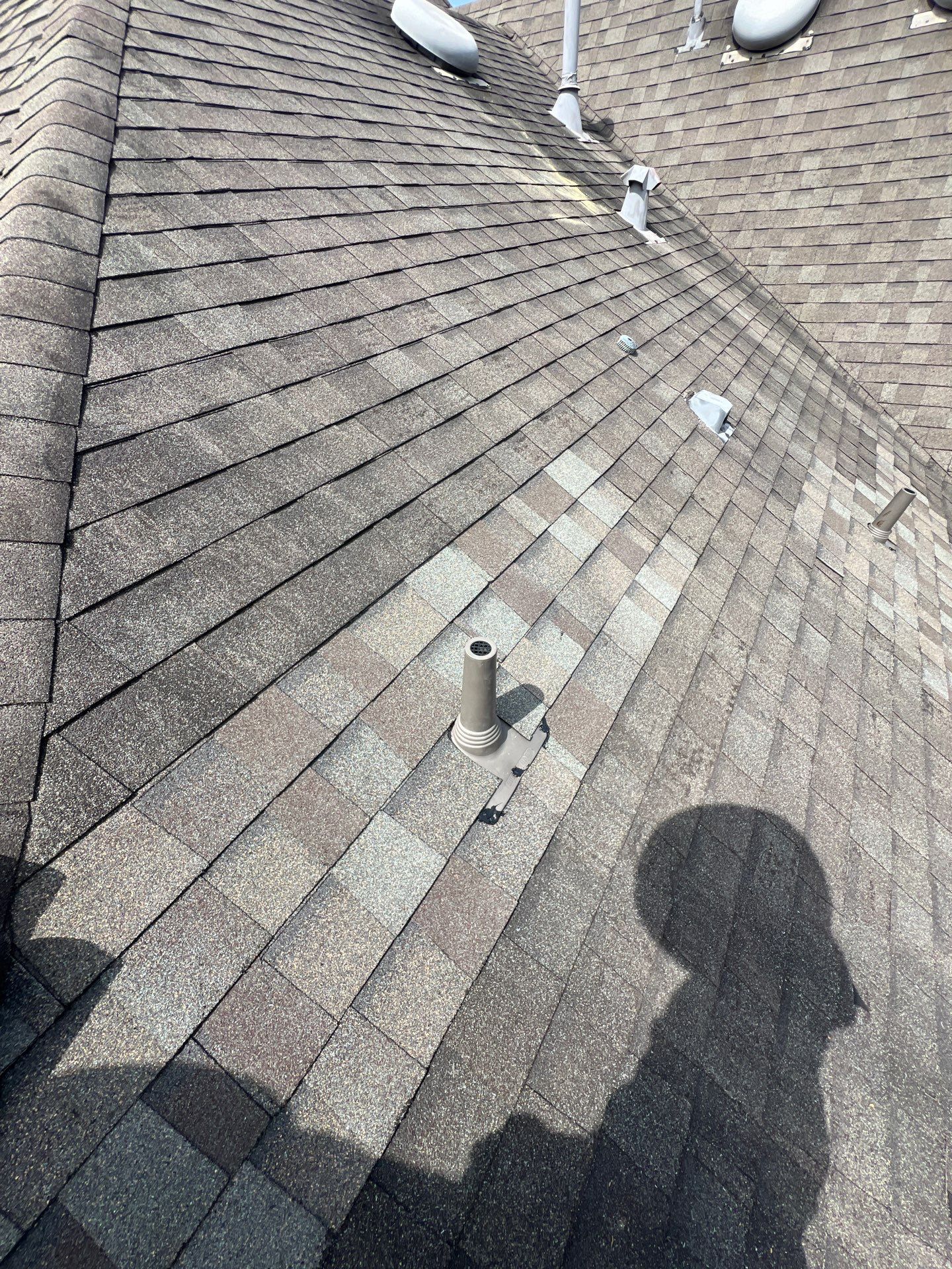 Hail Damage using Owen's Corning Duration (Lifetime) Shingles by Roof Repair Company