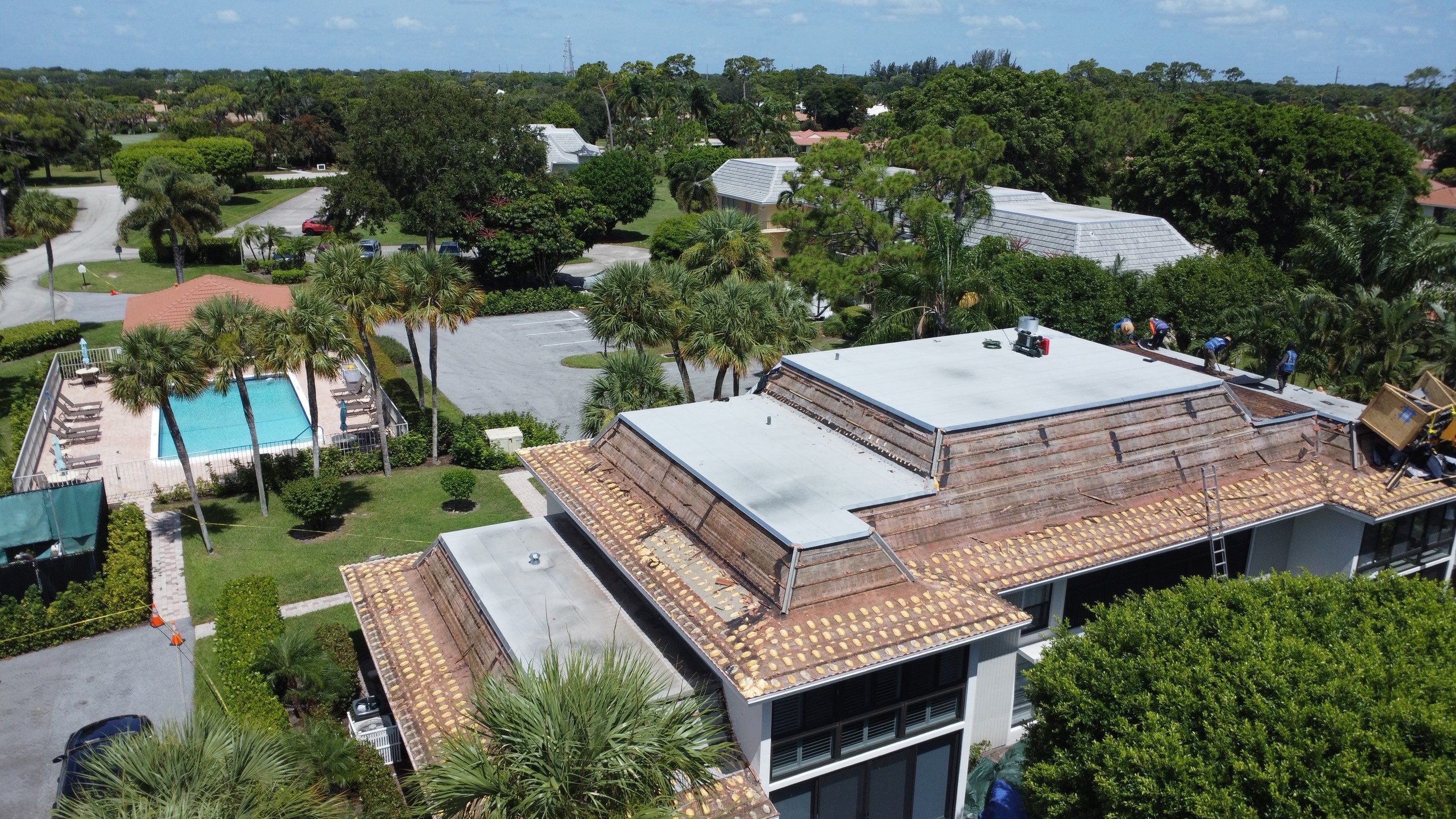 Residential Roofing Installation using Crown by BLUES BROTHERS ROOFING