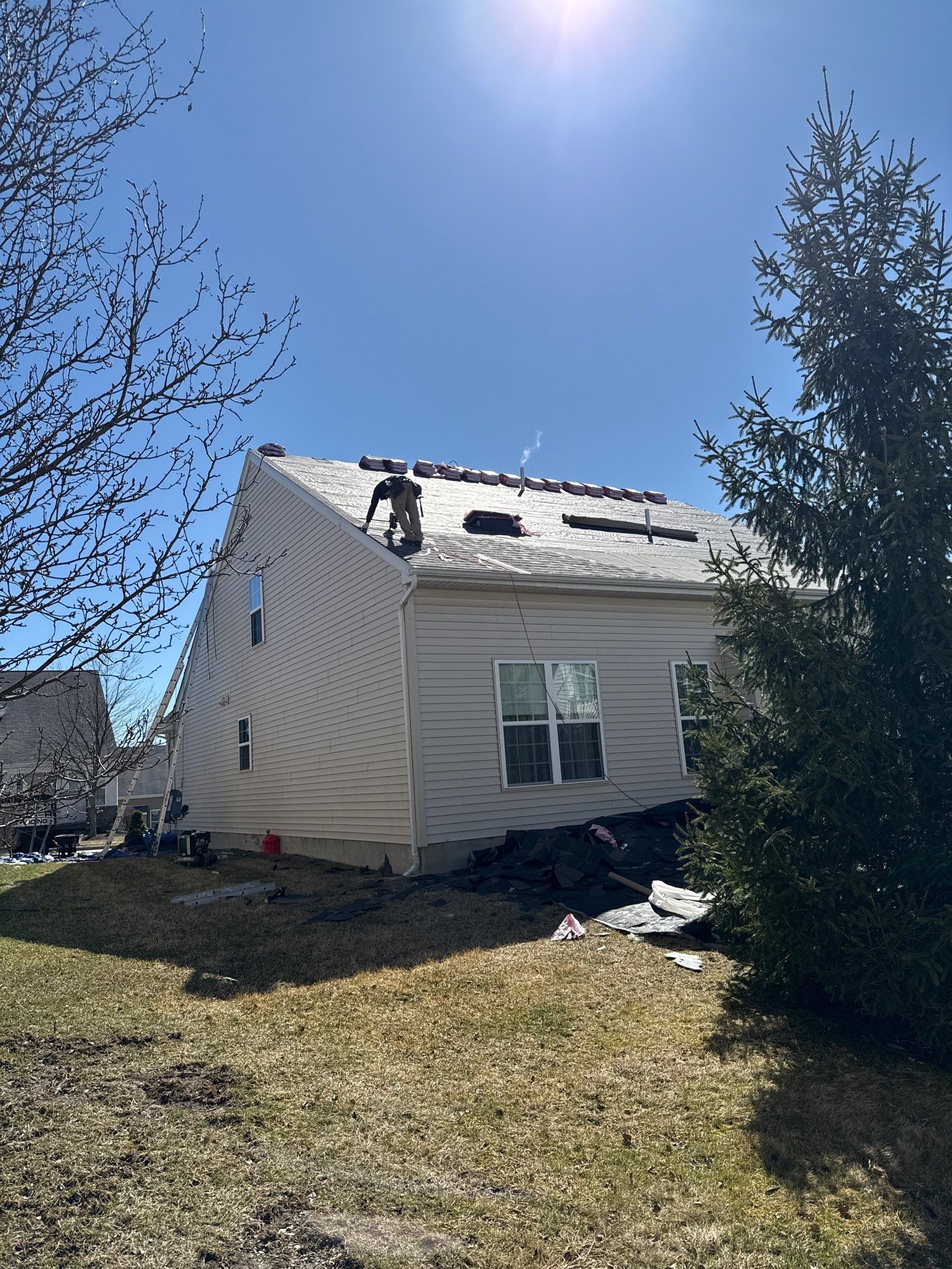 New Roof in Middletown NY by roberts roofing