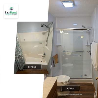 Tub to Shower