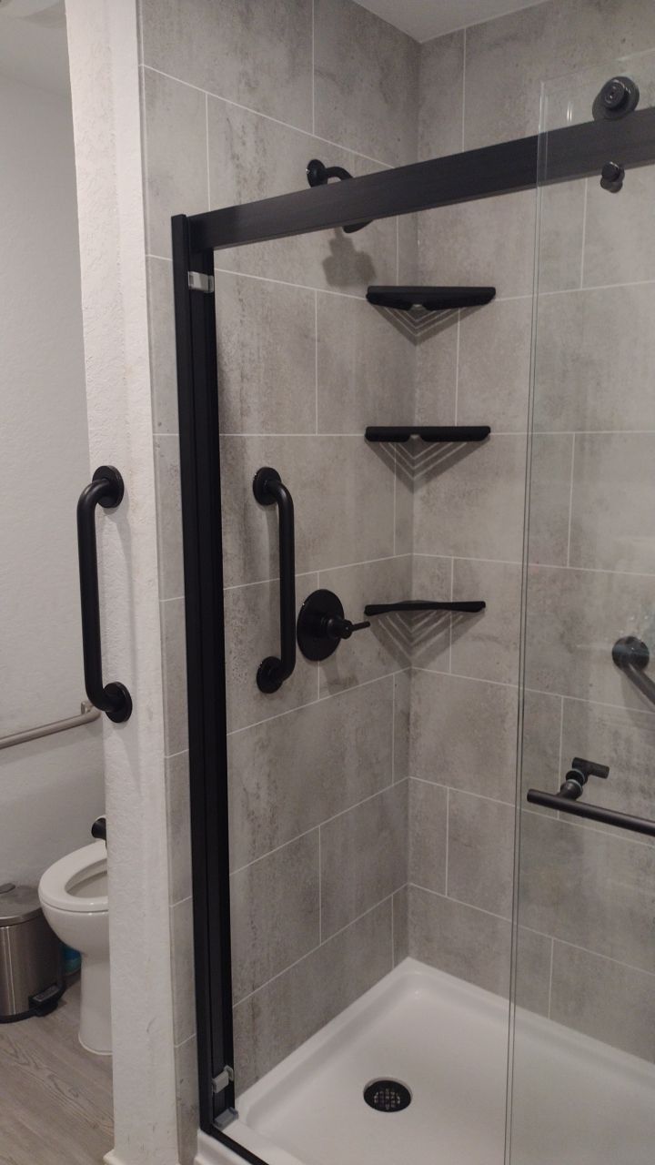 Canyon Lake Tub to Shower Conversion by Legacy Bath and Kitchen
