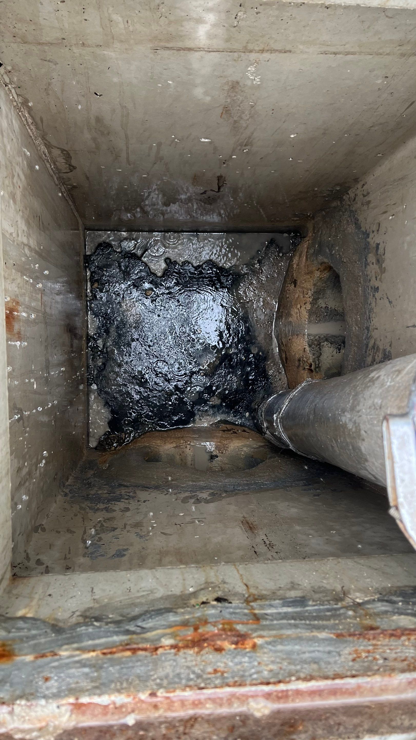 New Construction Commercial Parcel Stormwater System Cleaning by Don Mar, Inc. Storm Water Solutions