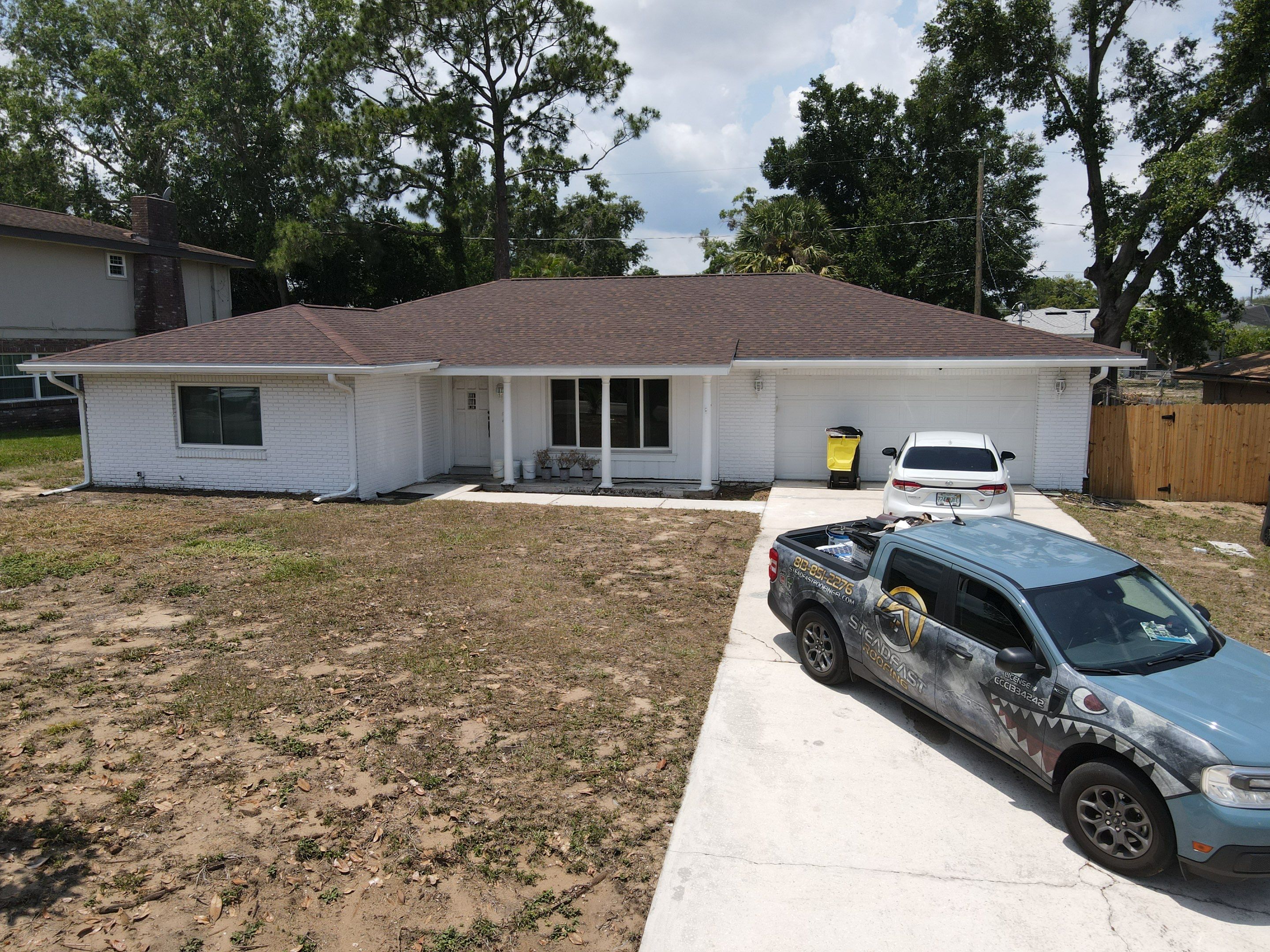 Roof Replacement in Winter Haven, FL. by Steadfast Roofing