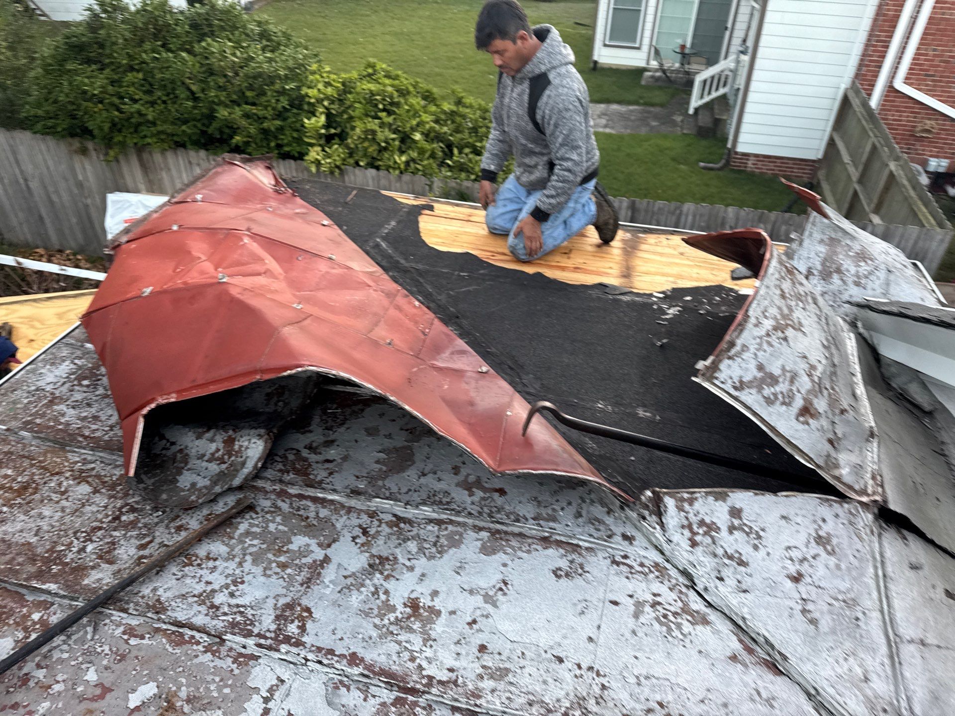 EPDM Flat Roof Installation in Richmond by Cade Construction