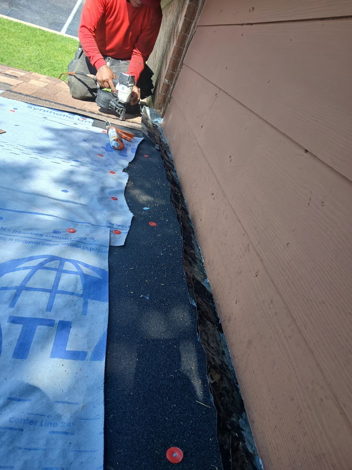 Commercial Roof Replacement using ATLAS StormMaster Shake by Harvey Roofing & Construction