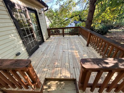 Deck repairs and new decking installation