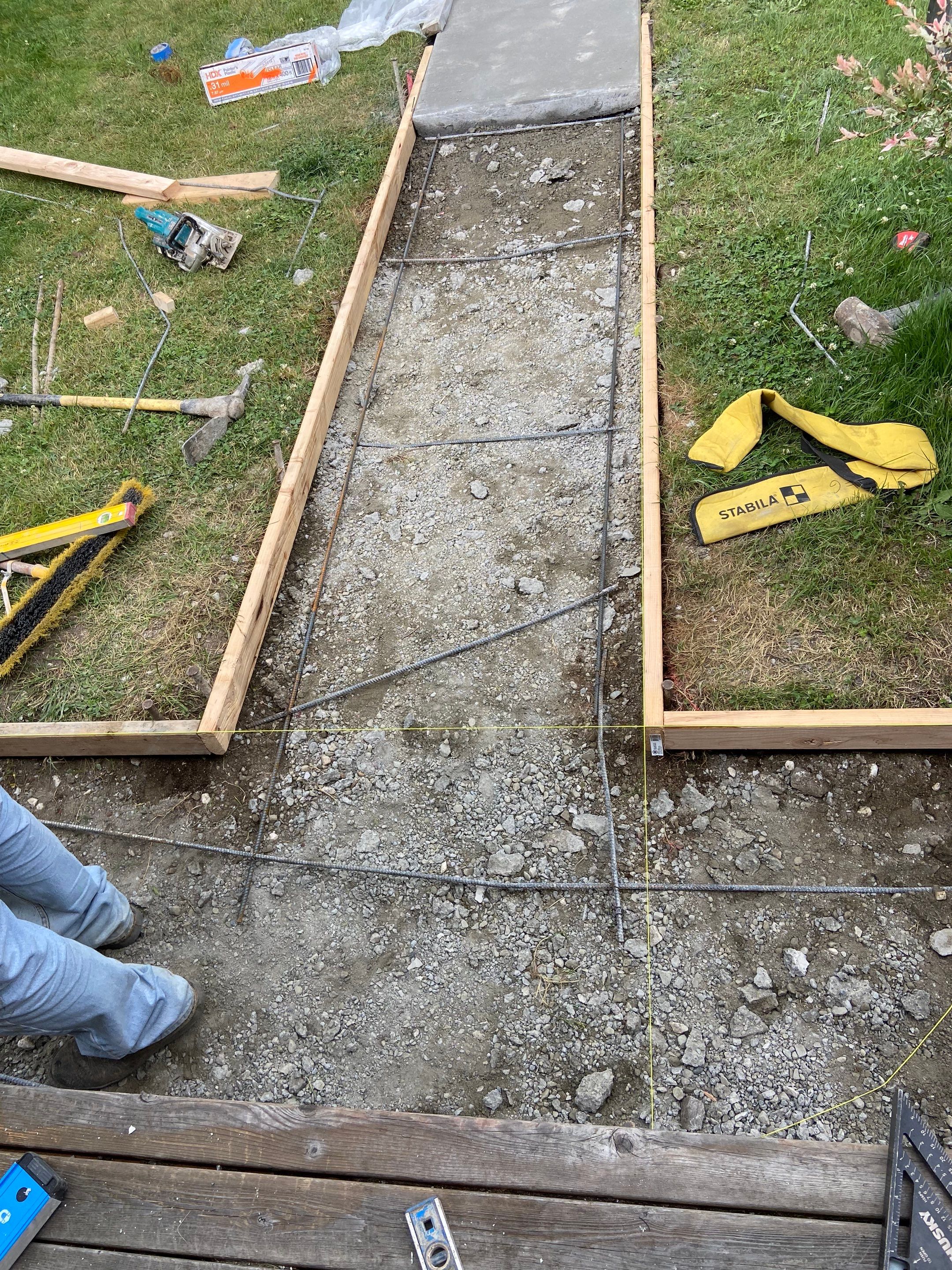 Nathan | Concrete Driveway & Walkway by Jireh Asphalt & Concrete Inc 