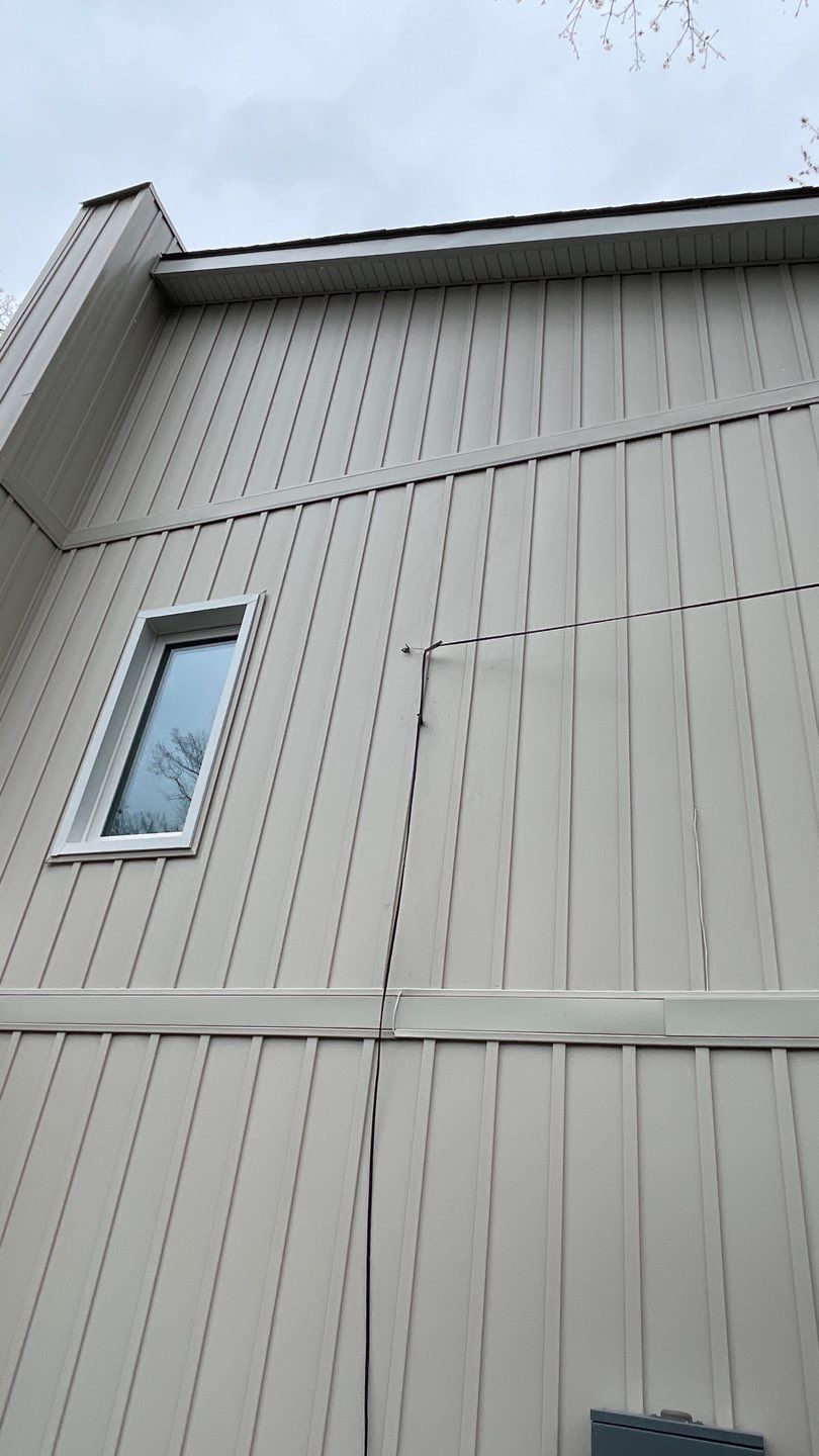Siding Replacement using CertainTeed Board & Batten by 180 Contractors