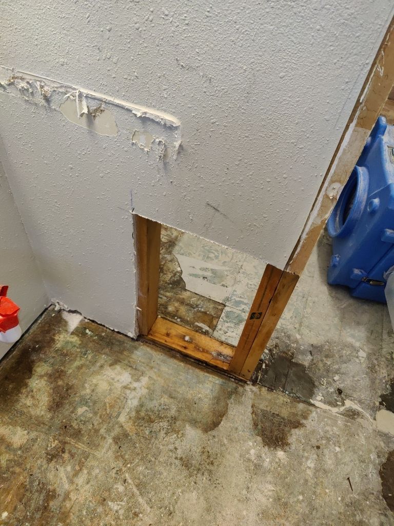 Water Damage Project in Denver by Accountable Home Services