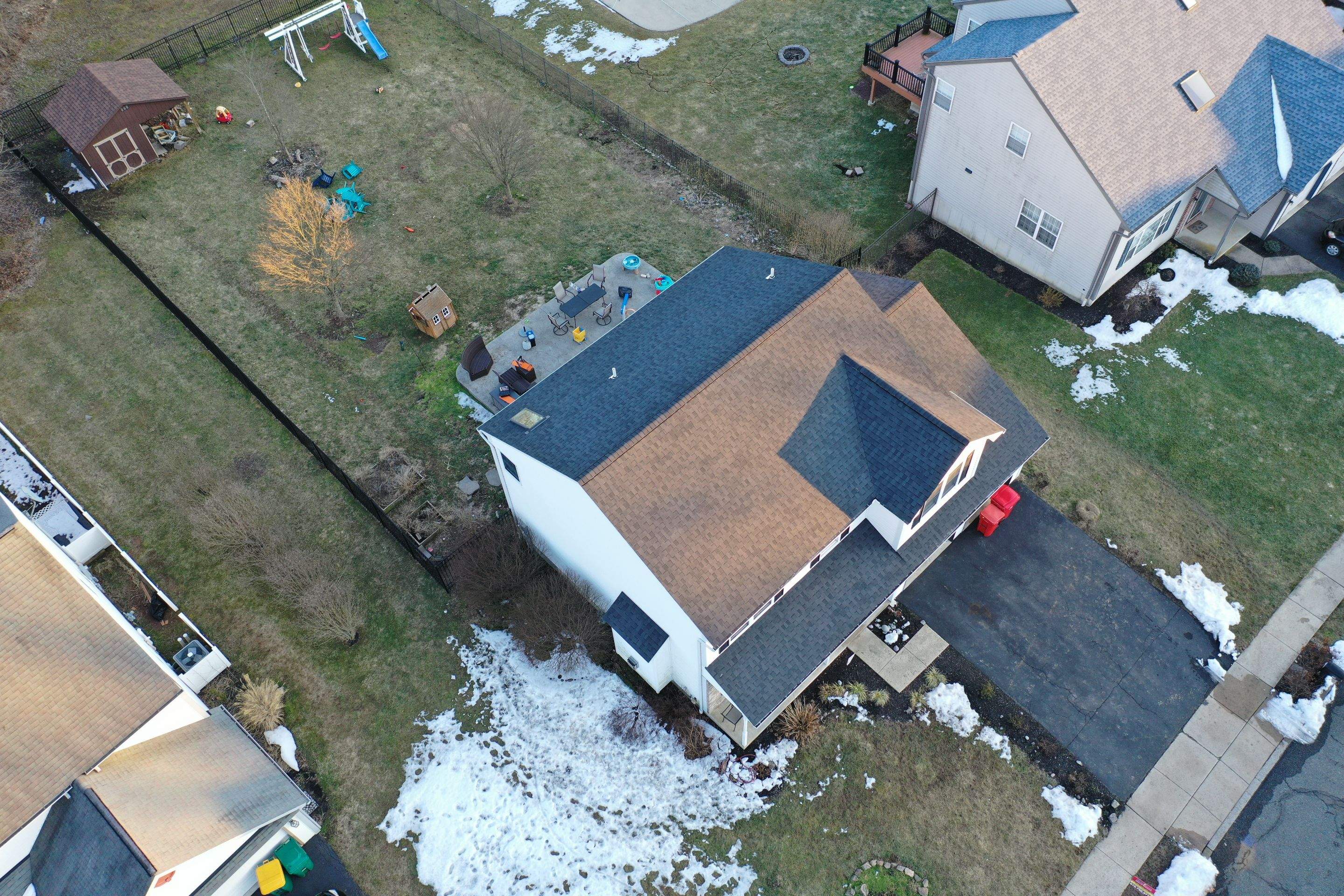 Roofing Installation using CertainTeed Landmark - Moire Black by Storm Guard of Ches-Mont PA