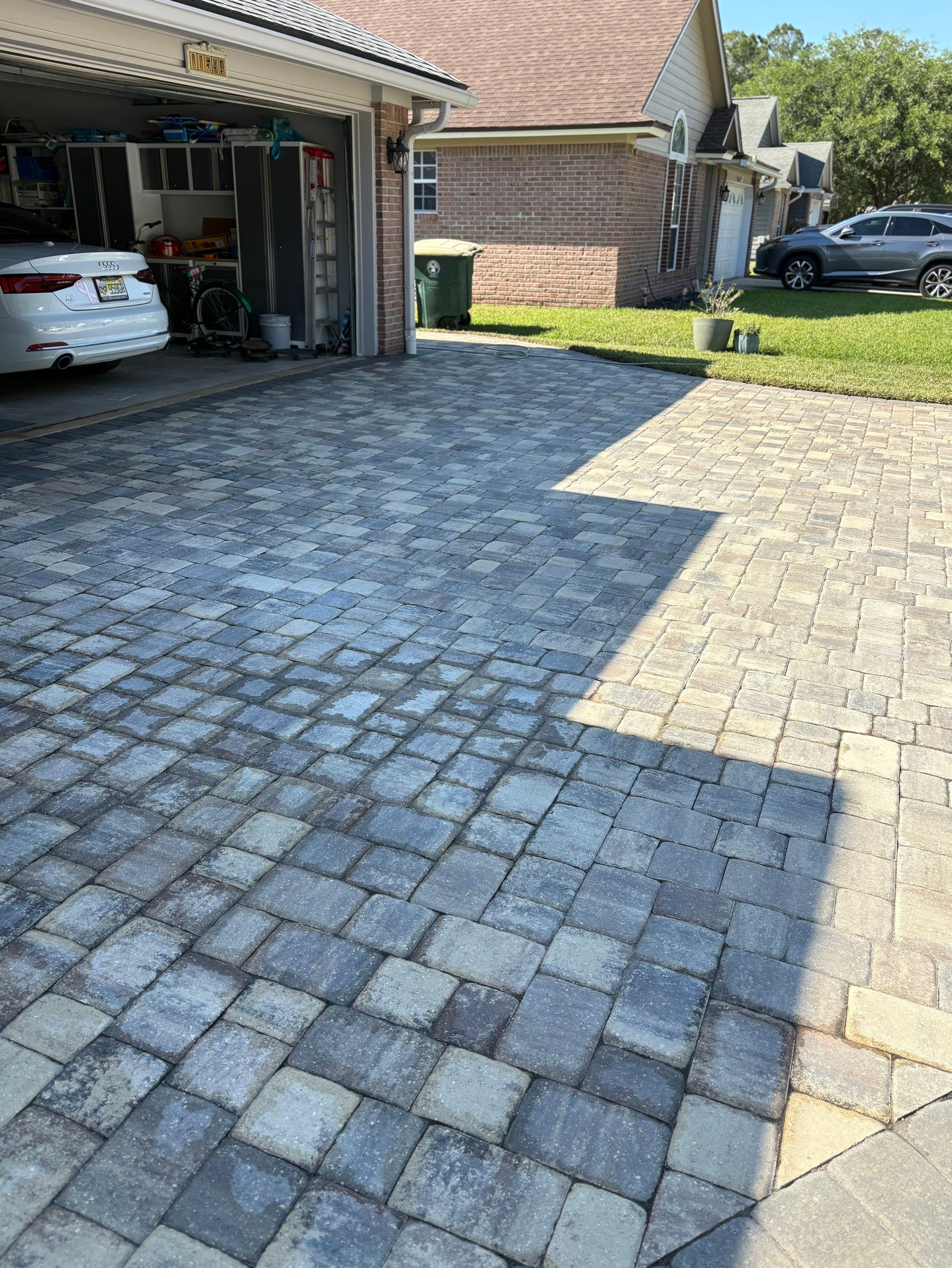 Pavers using Concrete Sealant by DuraSeal