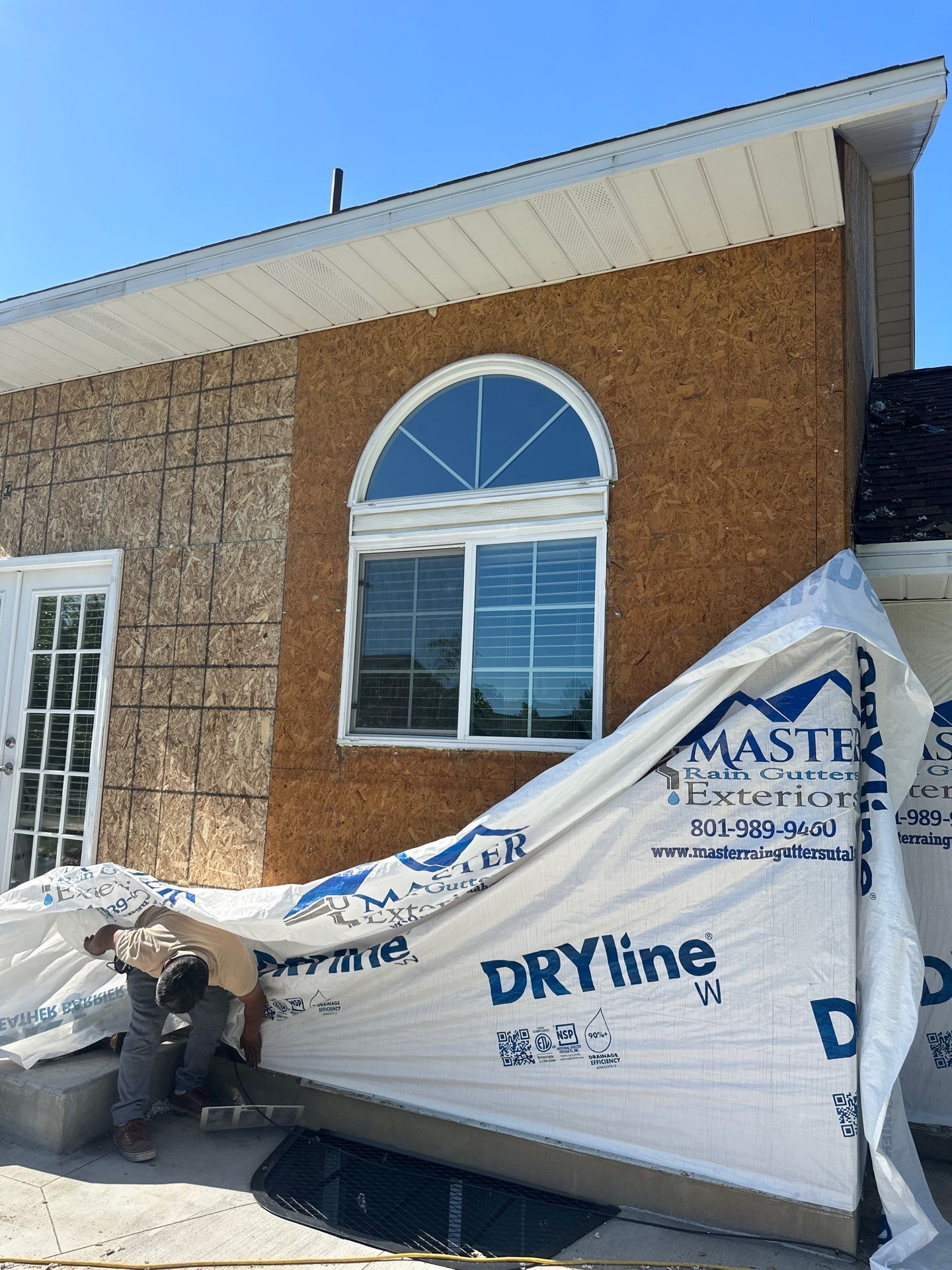 Project in Orem by Master Rain Gutters.