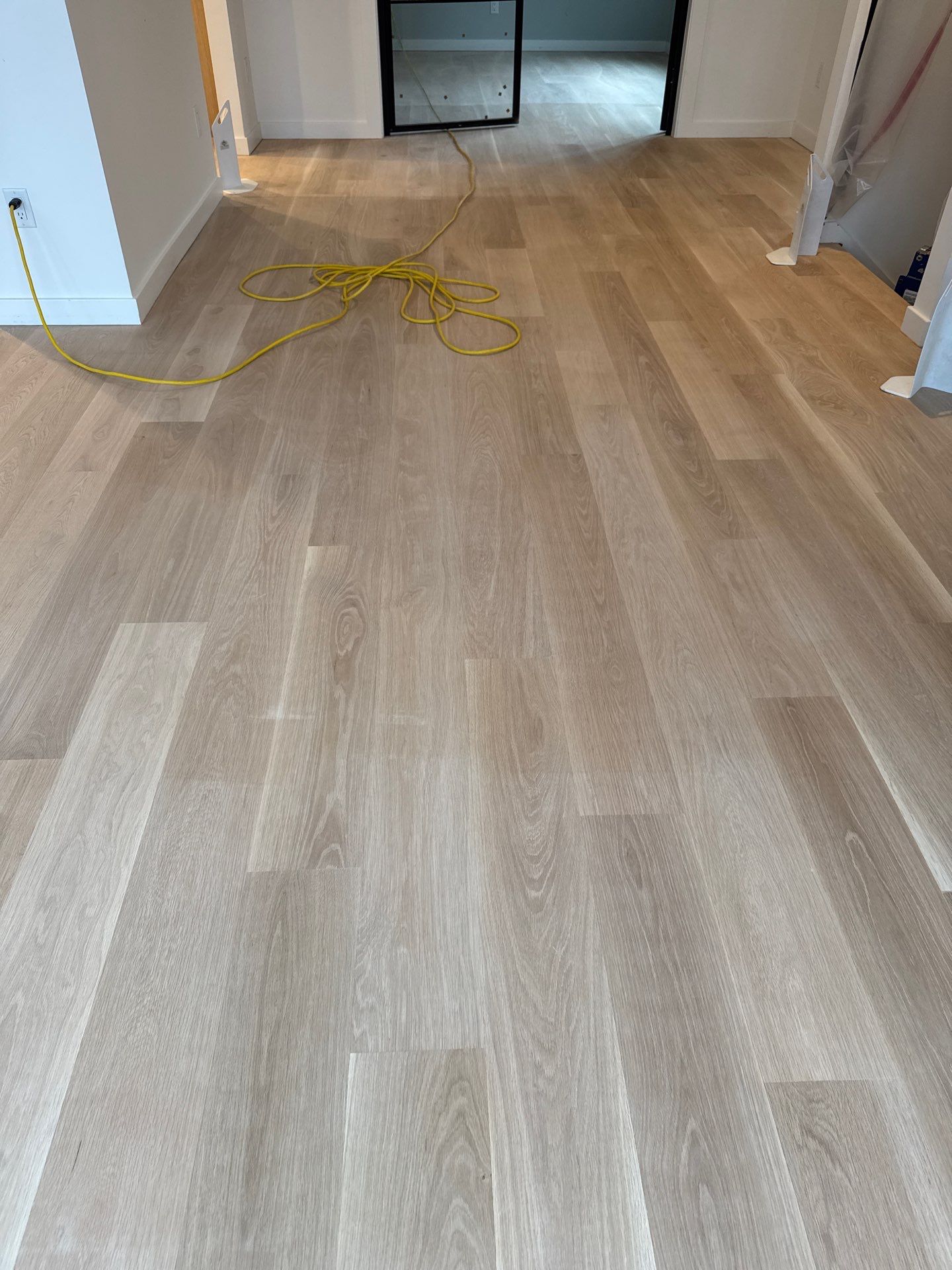 7 inch white Oak invisible finish by Ann Arbor Hardwoods