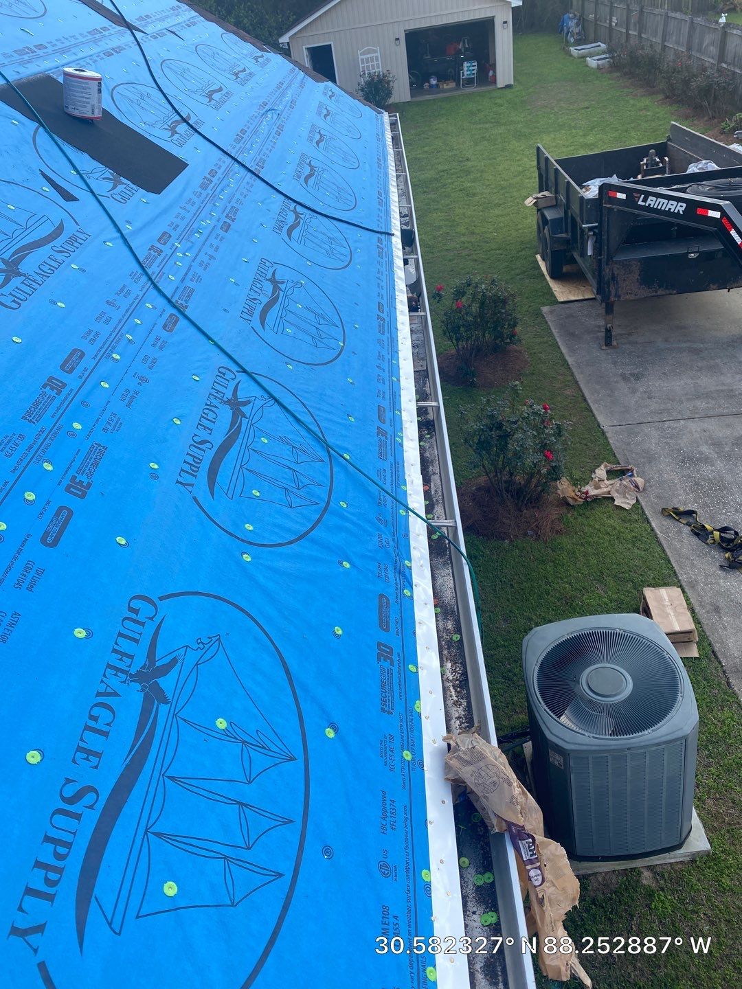 Residential Roofing Installation using Roof Replacement by American Roofing & Construction LLC