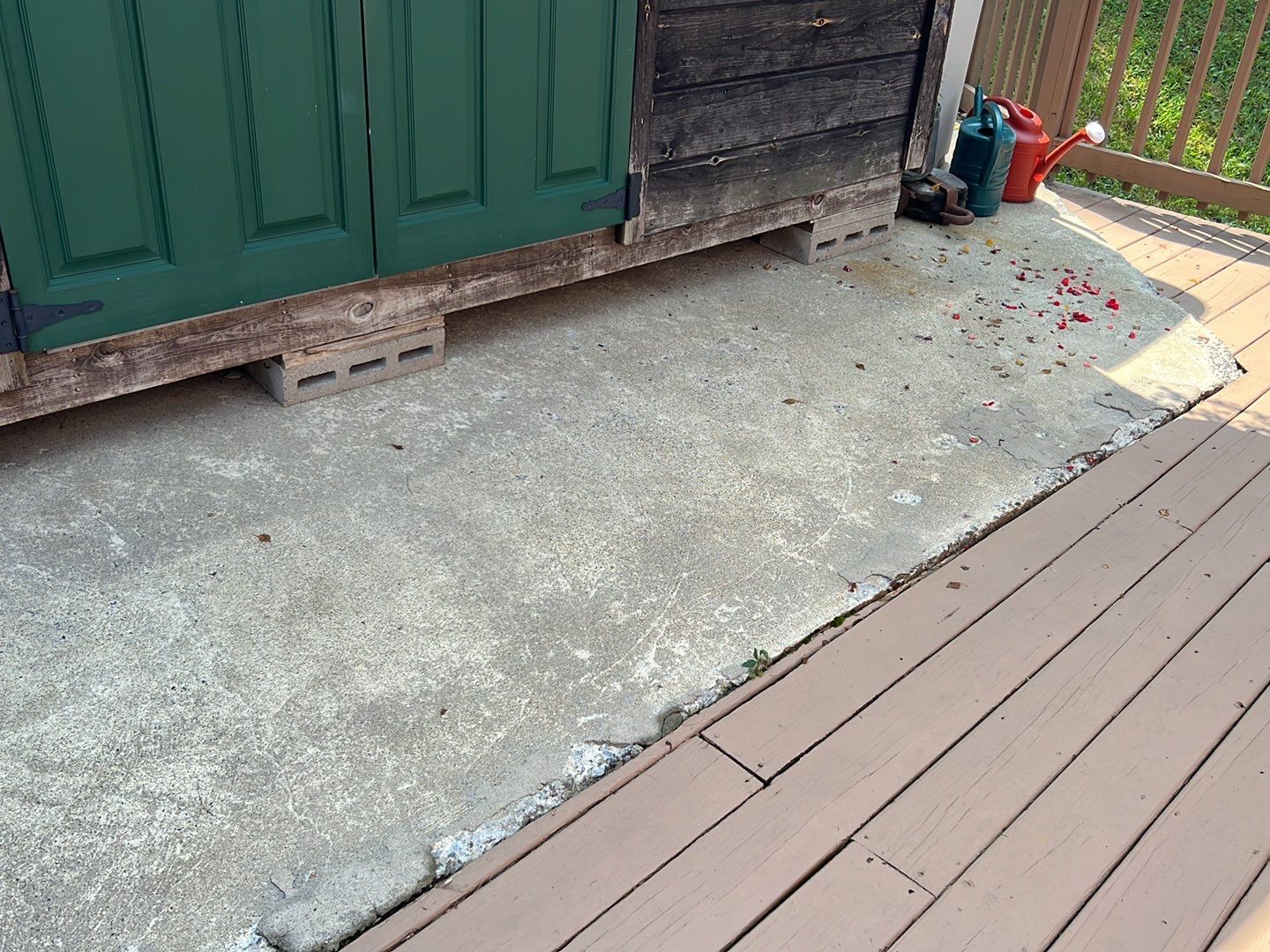 Patio & Steps in Tyngsborough, MA 01879 by Symphony Concrete Coatings