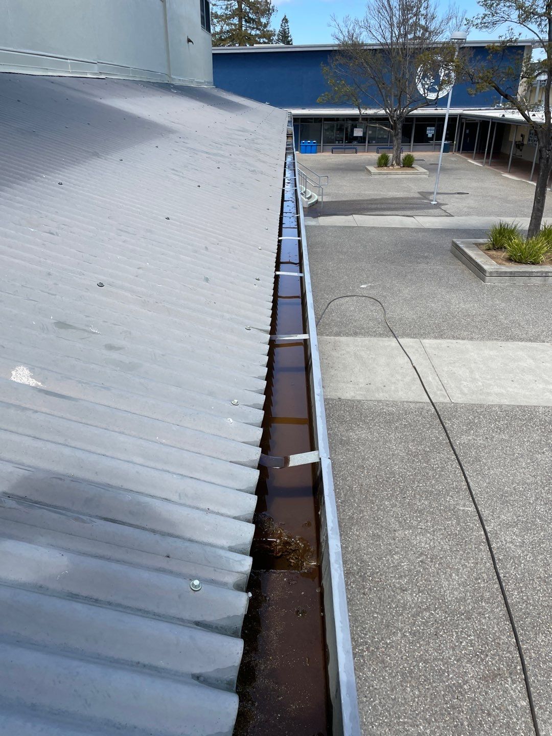 Commercial Gutter Cleaning-Los Altos by All One Solar Shine