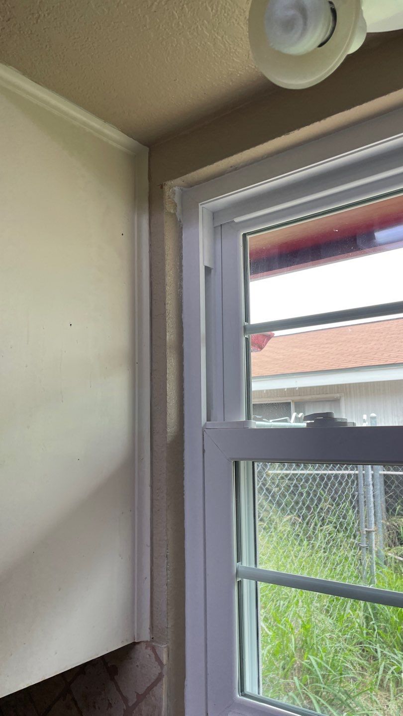 Black and white and red all over by Bayfront Roofing and Construction