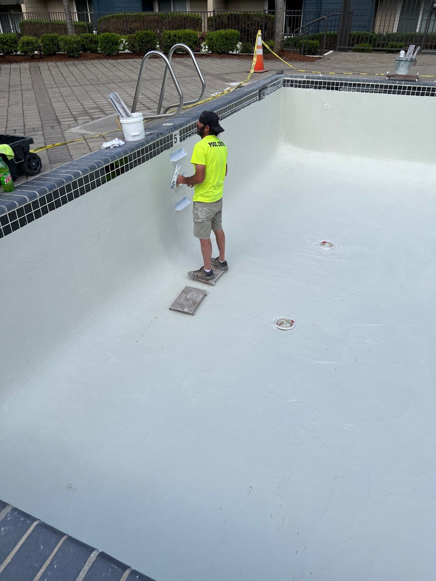 Pool Remodel  by Leftcoast General Construction, llc