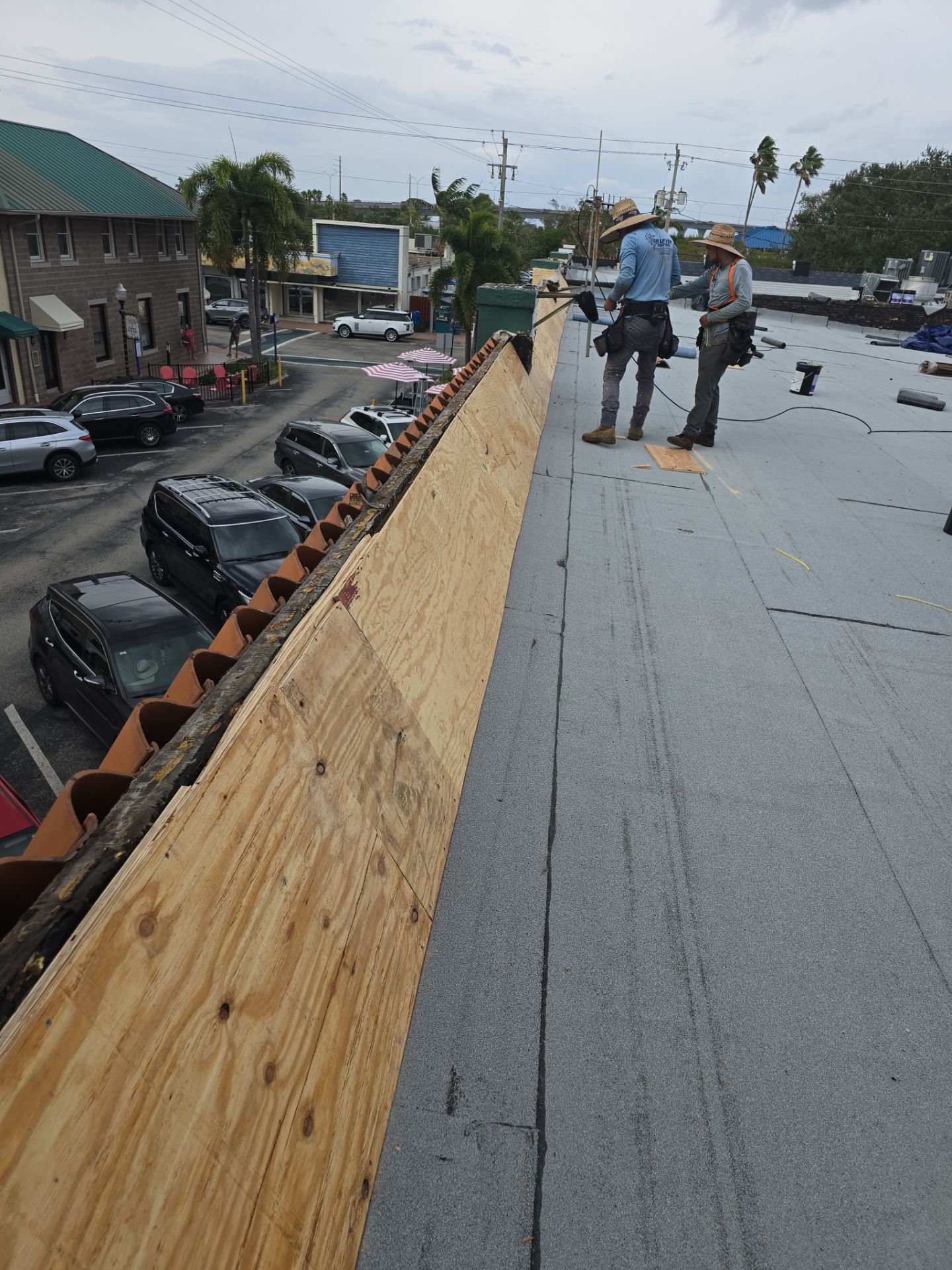 Torch Applied Modified Bitumen Roof Replacement by Sailfish Roofing
