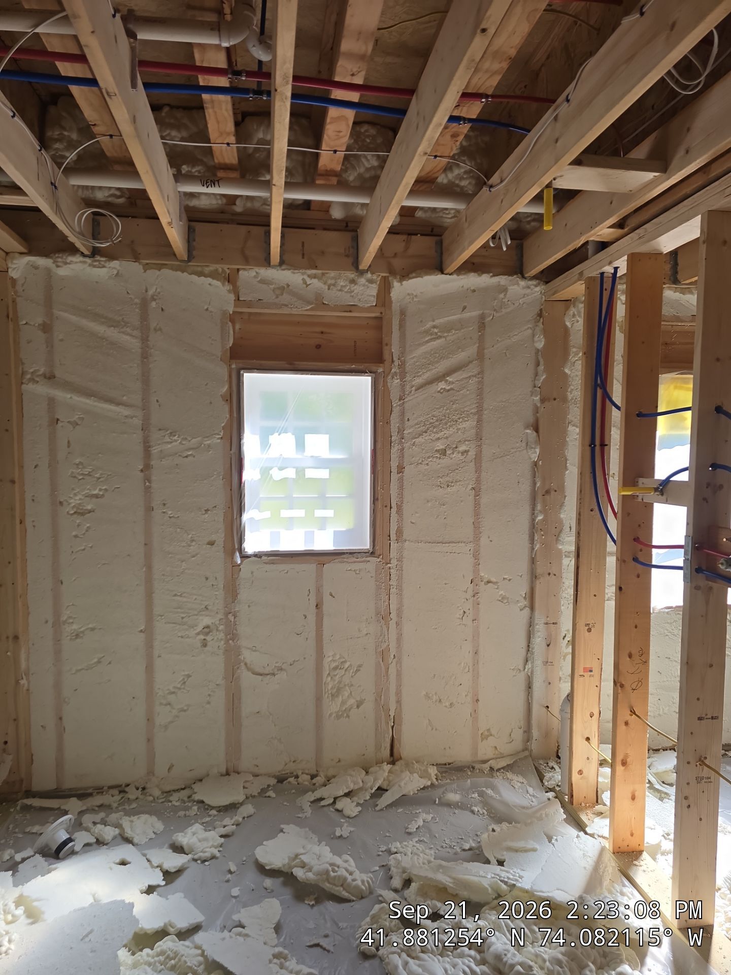 High-Performance Spray Foam Insulation for New Home in Kingston by NYS Foam & Energy