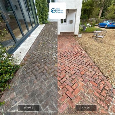 Patio - Walkways - Render Cleaning Surrey