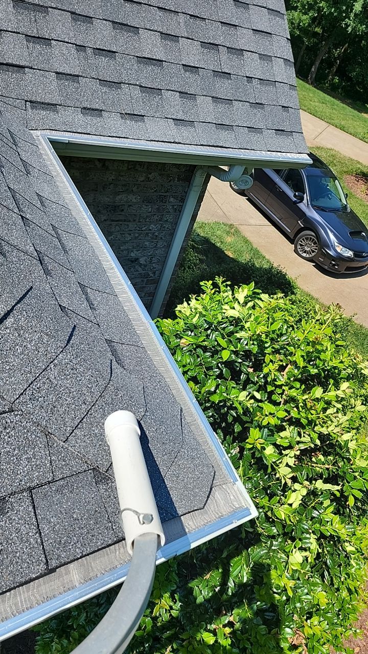 Gutter guard instalation  by Power Wash Masters LLC