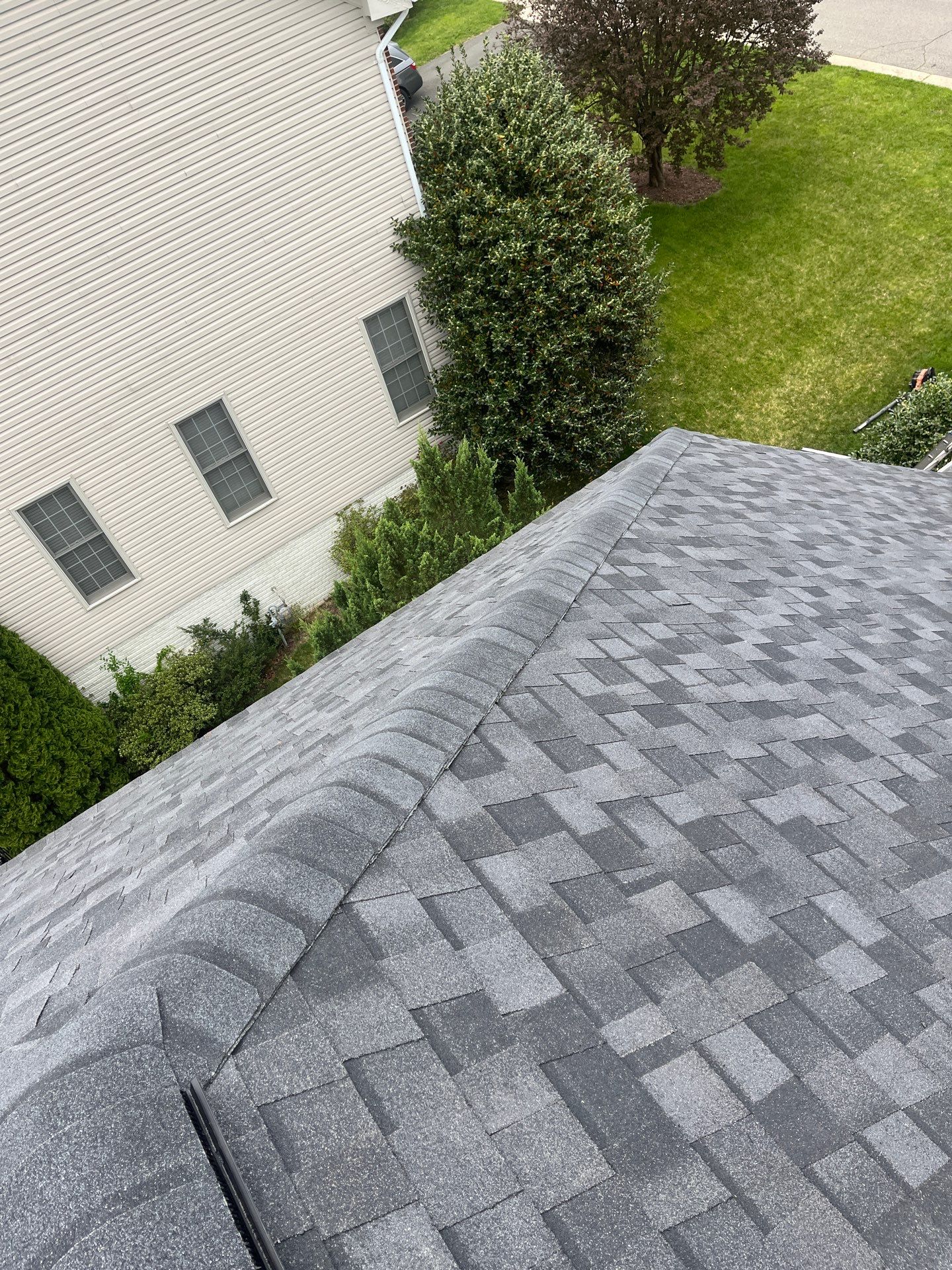 Springfield: CertainTeed Landmark Pro Designer Shingles in Max Def Moire Black by RM Banning, Inc.
