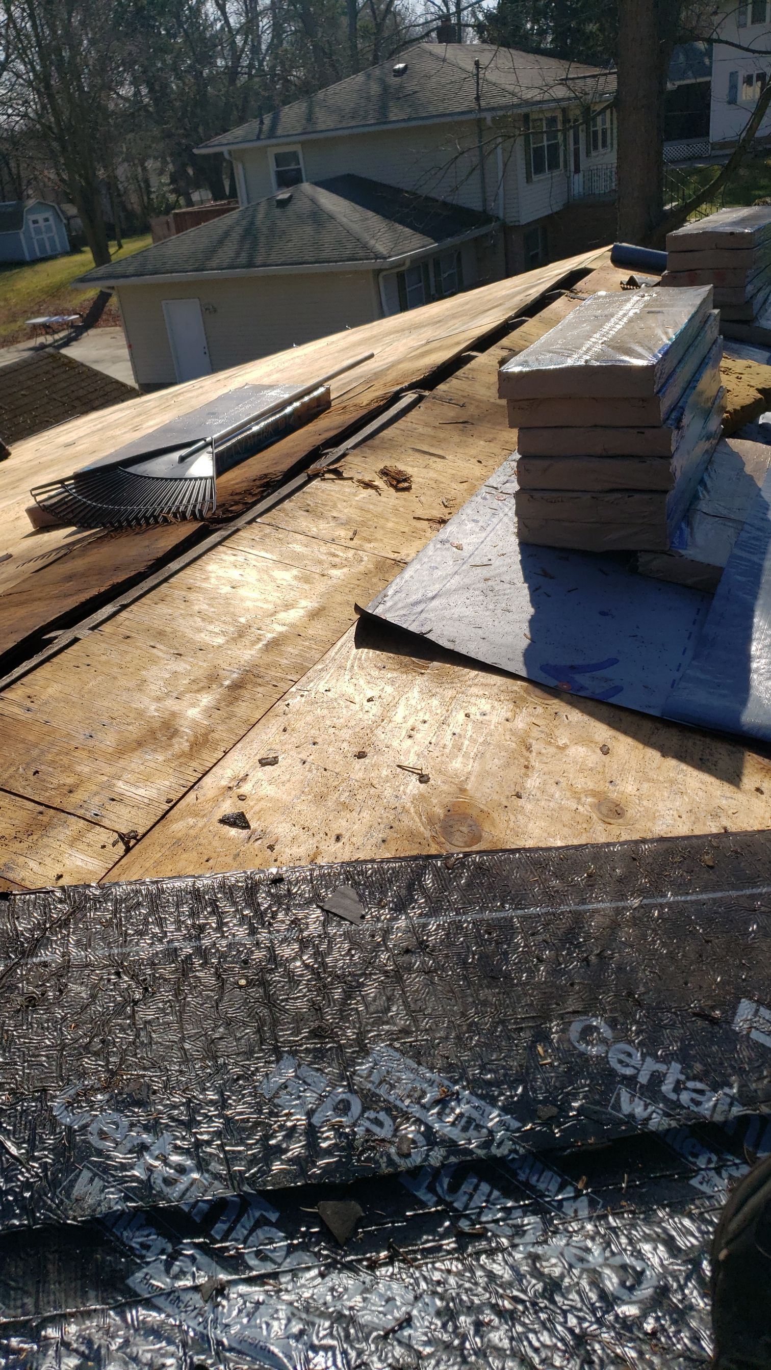 CT LANDMARK 30 LIFETIME METRIC PEWTER , DRIP EDGE BLACK  by Eagle Eye Roofing