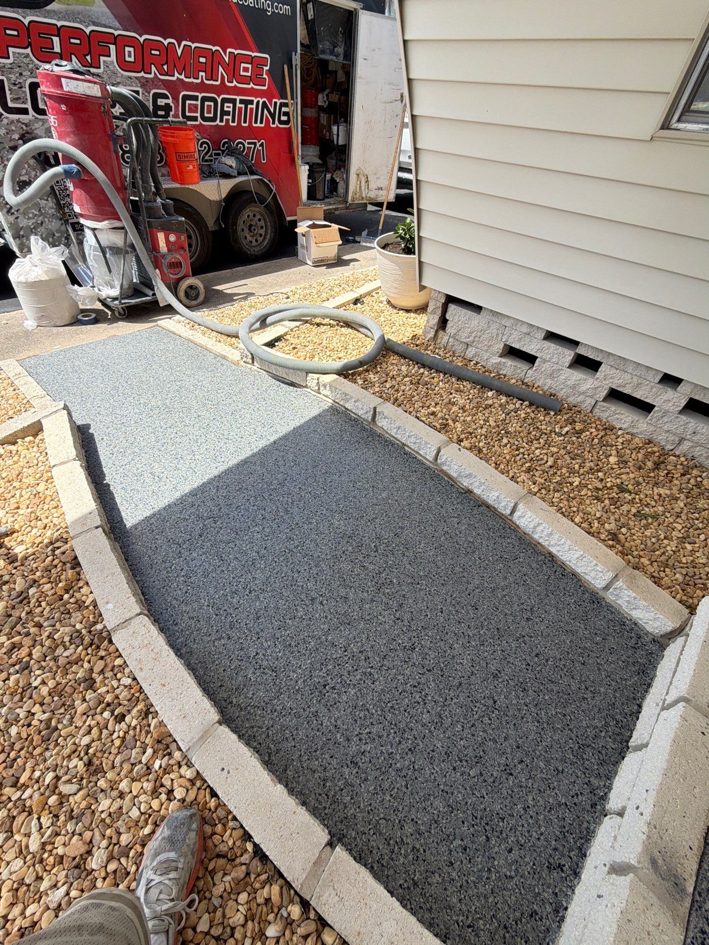 Dunedin Driveway Floor Coating by Performance Floors & Coating