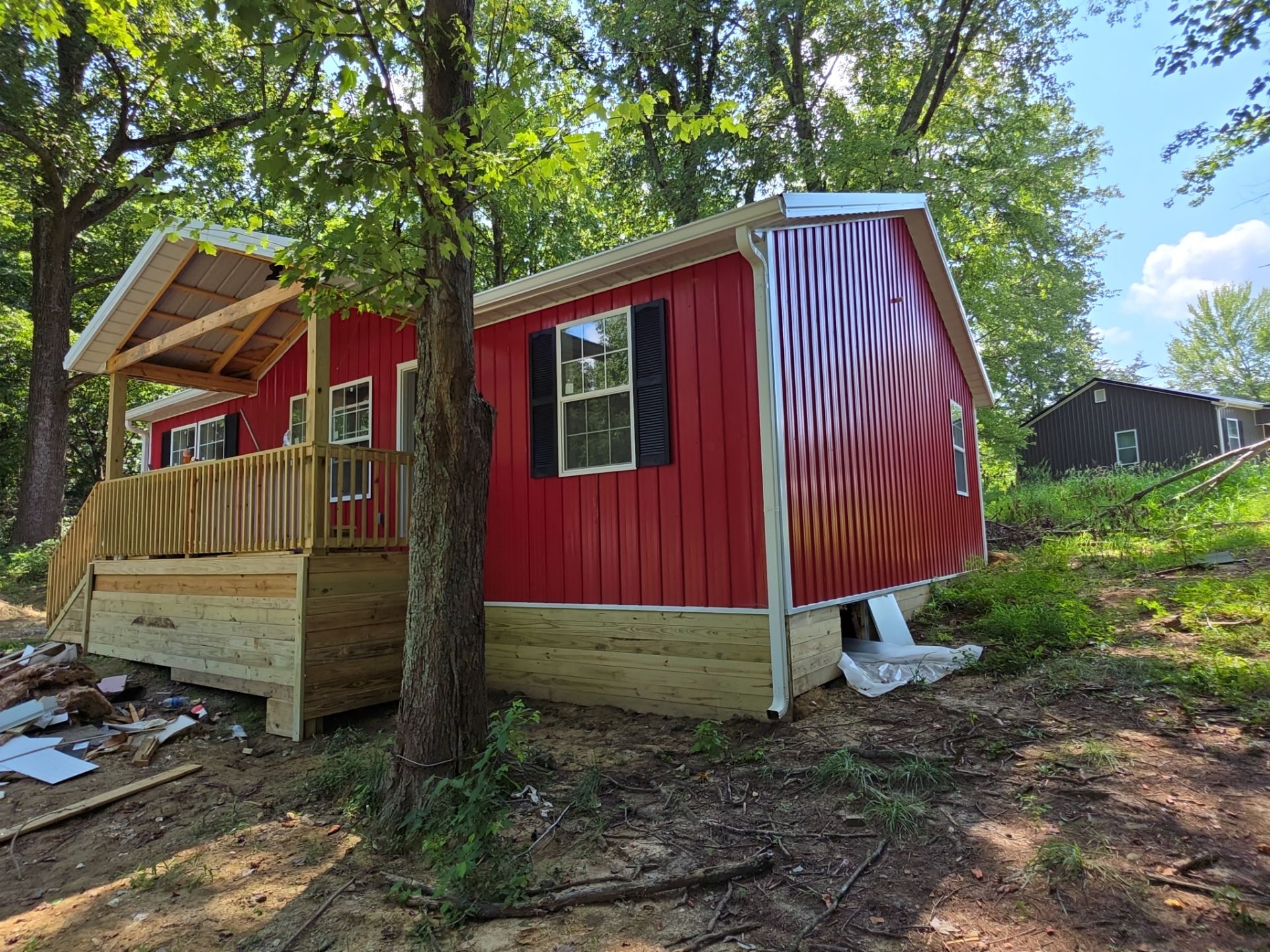 Pole Barn Home  by The Barn Builders 