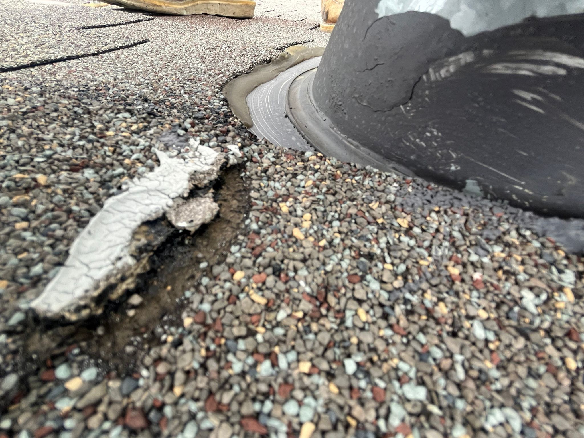 Hail Damage using Owen's Corning Duration (Lifetime) Shingles by Roof Repair Company