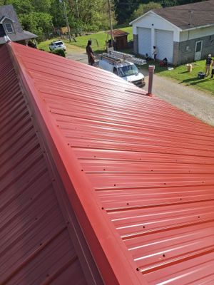 Residential Roofing Installation using Metal
