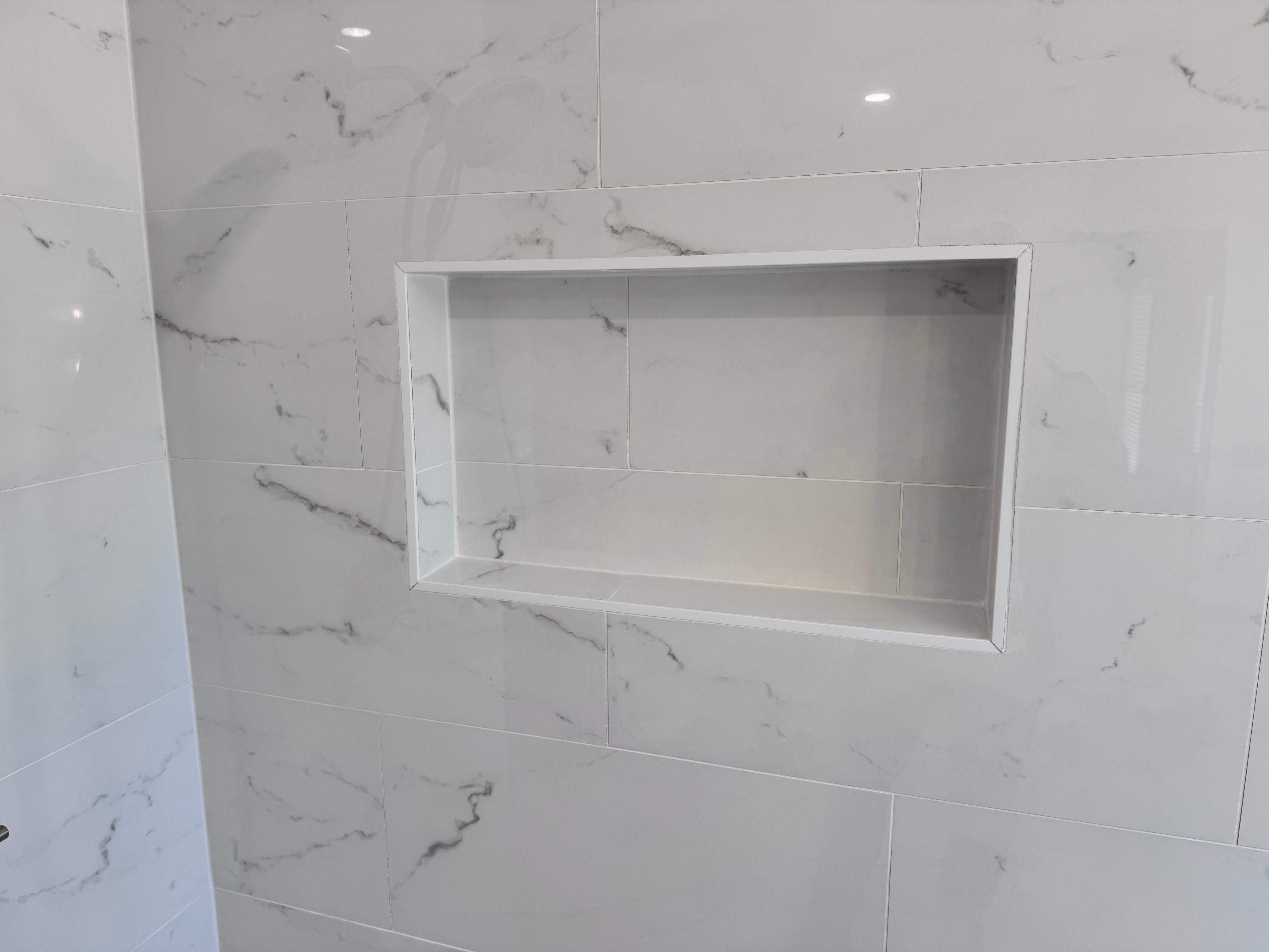 Master bathroom renovation by Prudencio