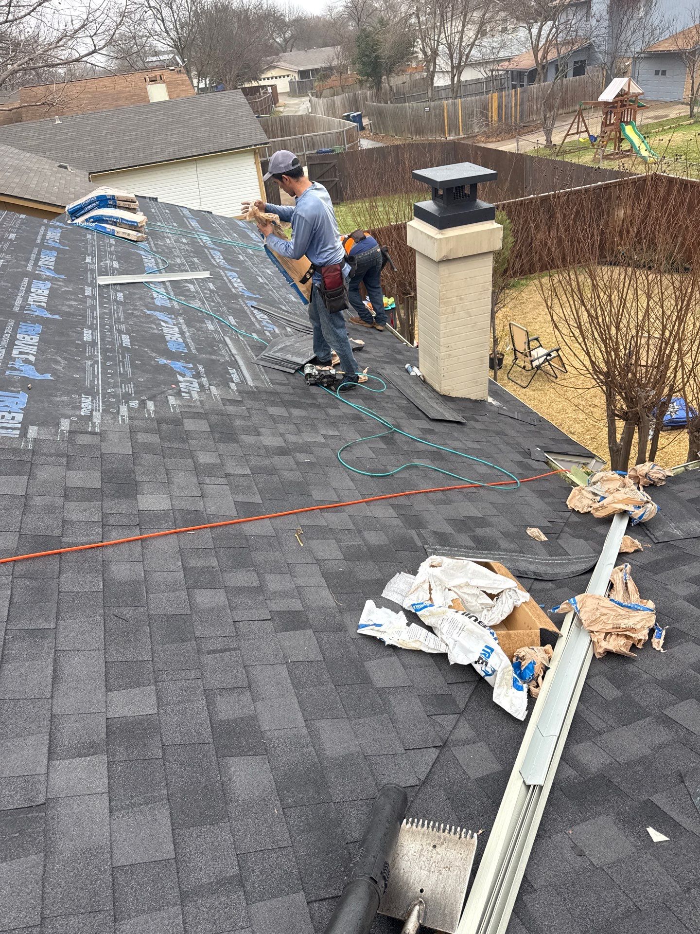 Project in Garland by Rhino Roofing and General Contracting, LLC