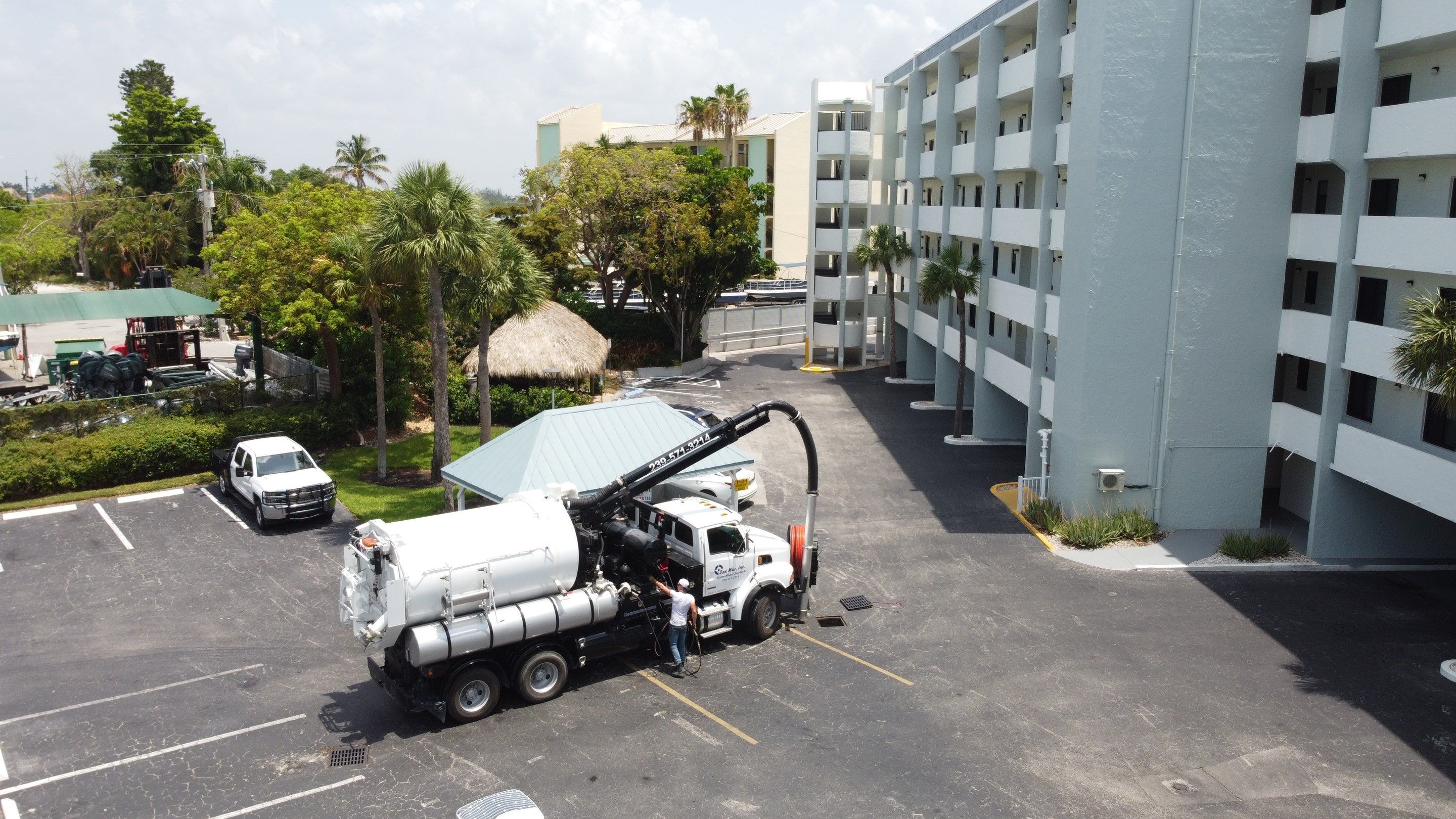 Marco Island Condo Stormwater System Maintenance by Don Mar, Inc. Storm Water Solutions
