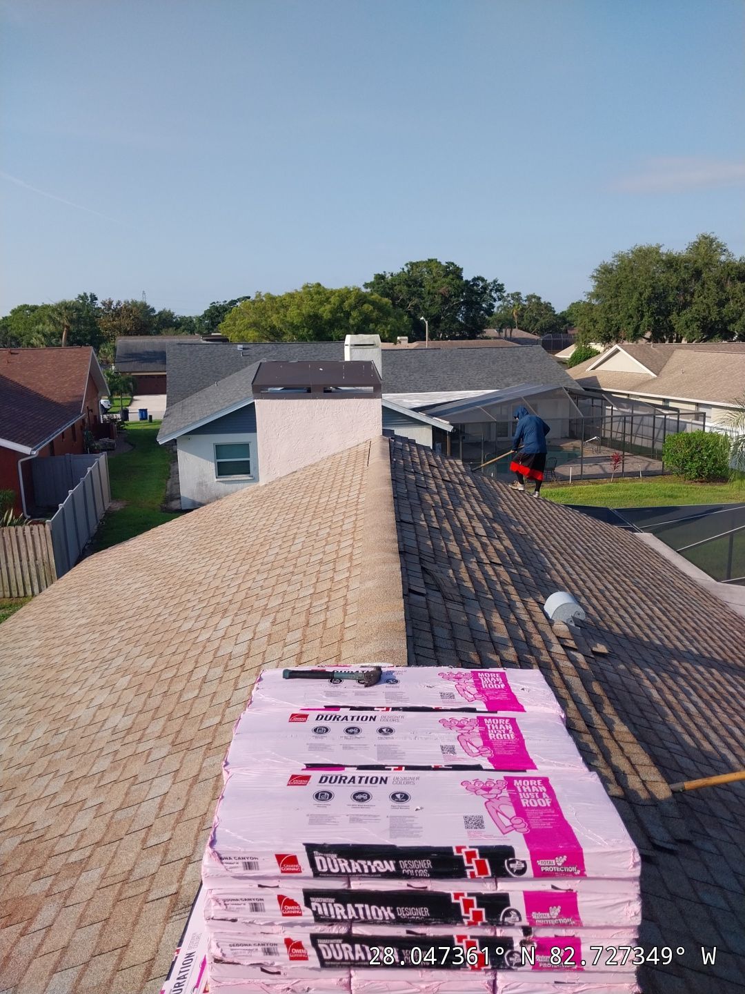 Project in Clearwater 33761 by Mitchell Roofing Company LLC