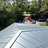 24ga 1" Nail-Strip Mill Finish by Total Roofing System The Metal Roof Experts