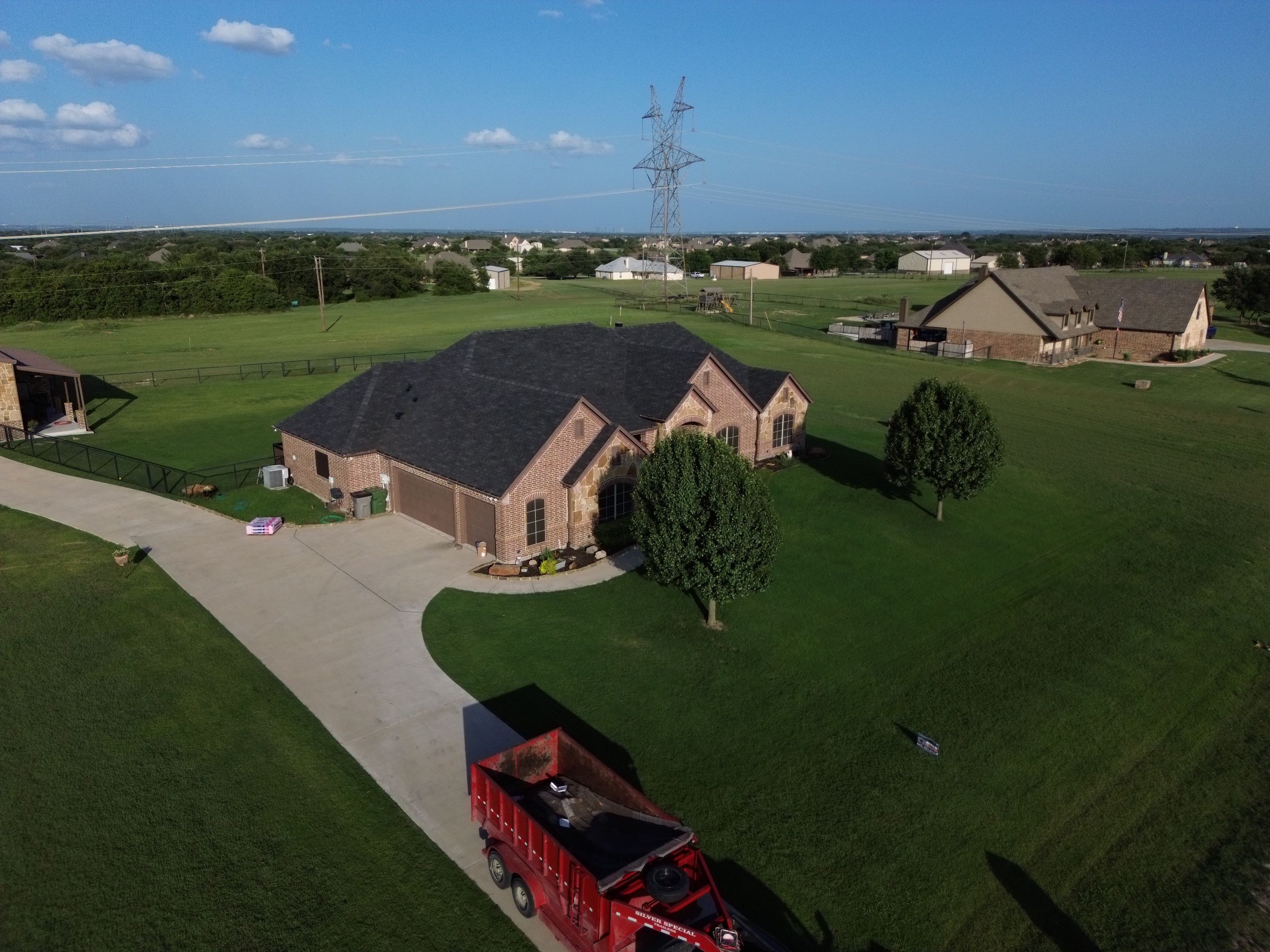 Project in Azle by Lonestar Roofing and Restoration LLC.
