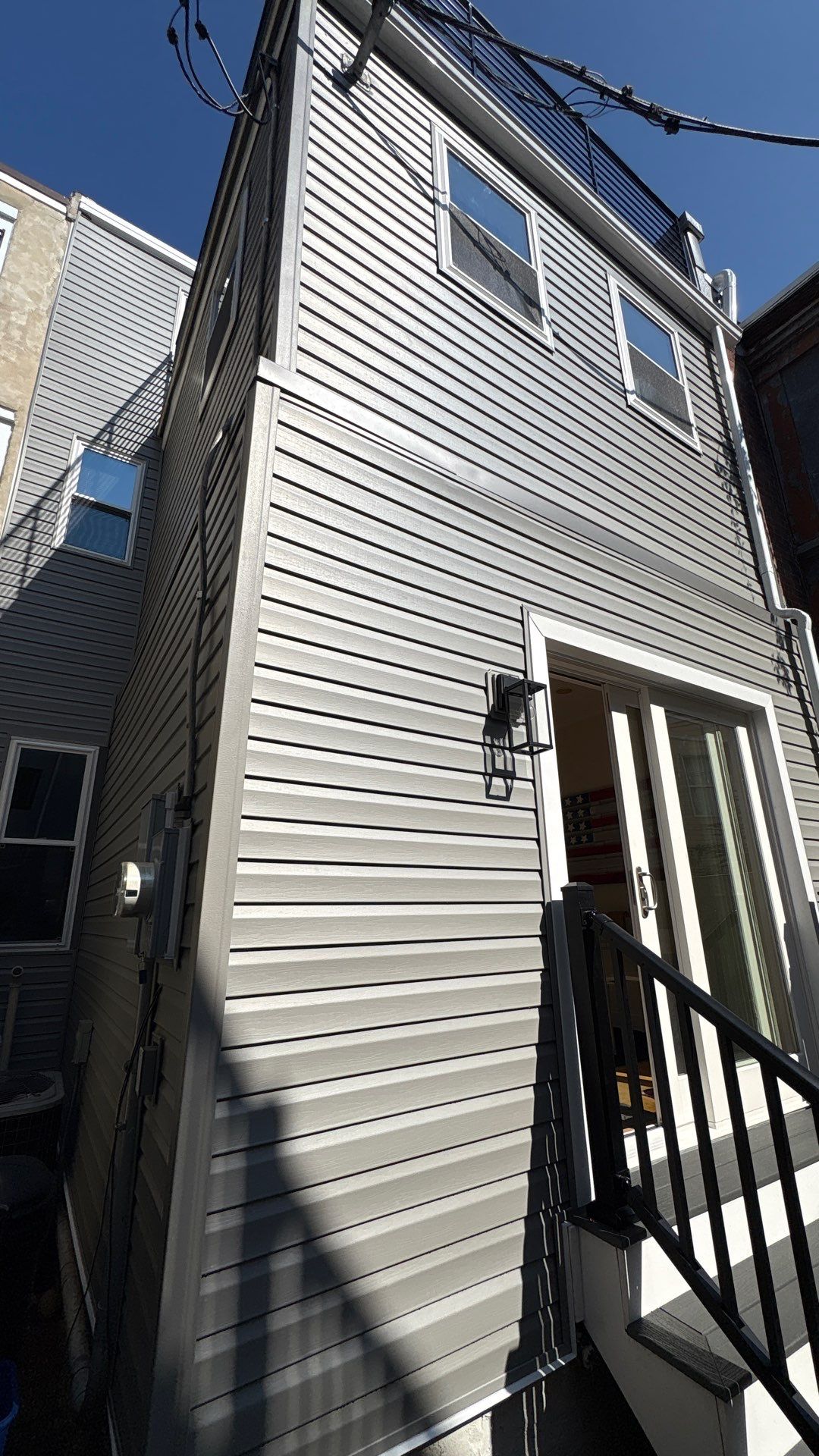 Back Wall & Fiberglass Roof deck Remediation by Philadelphia Quality Roofing