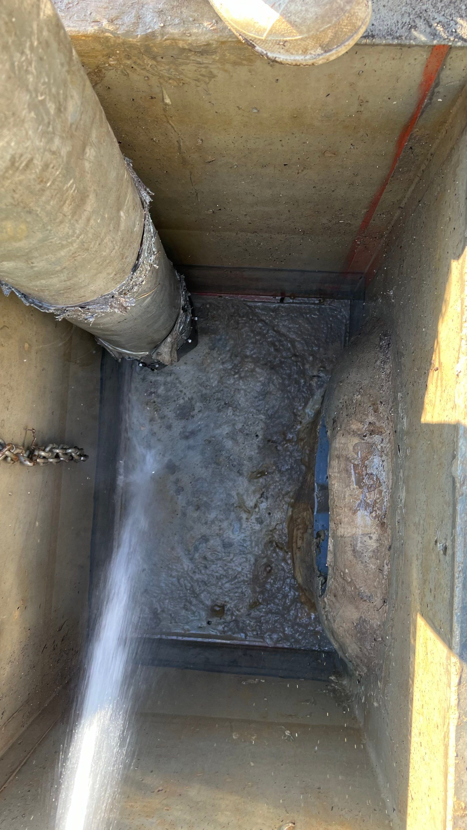 New Commercial Construction Stormwater System Cleaning by Don Mar, Inc. Storm Water Solutions