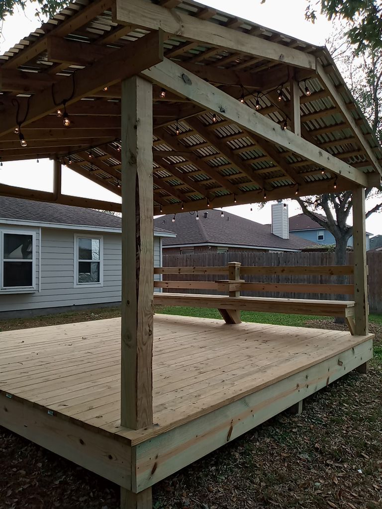 Back Yard Dance Party by Bayfront Roofing and Construction