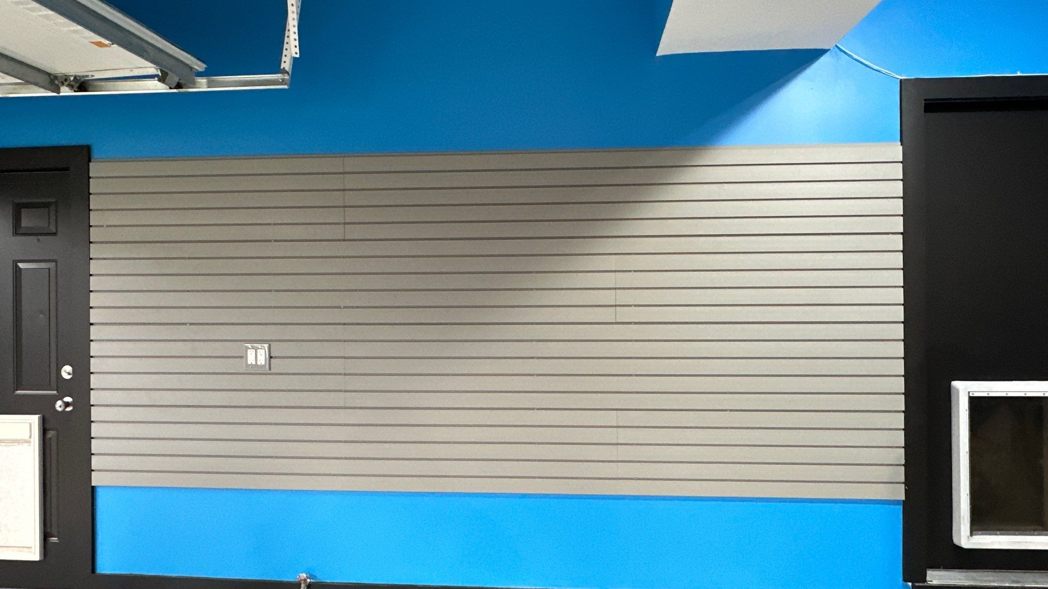 Pari S. added Slotwall to their garage by Banner Garage