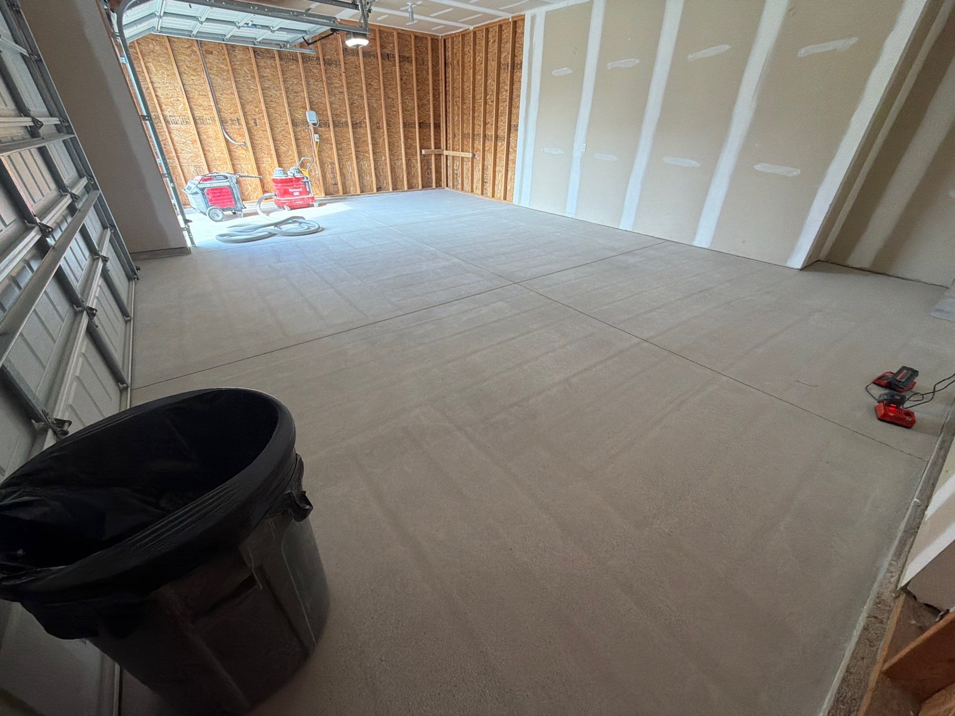 Garage Floor Epoxy Coating Installation – Jenison, Michigan by Gordon Painting