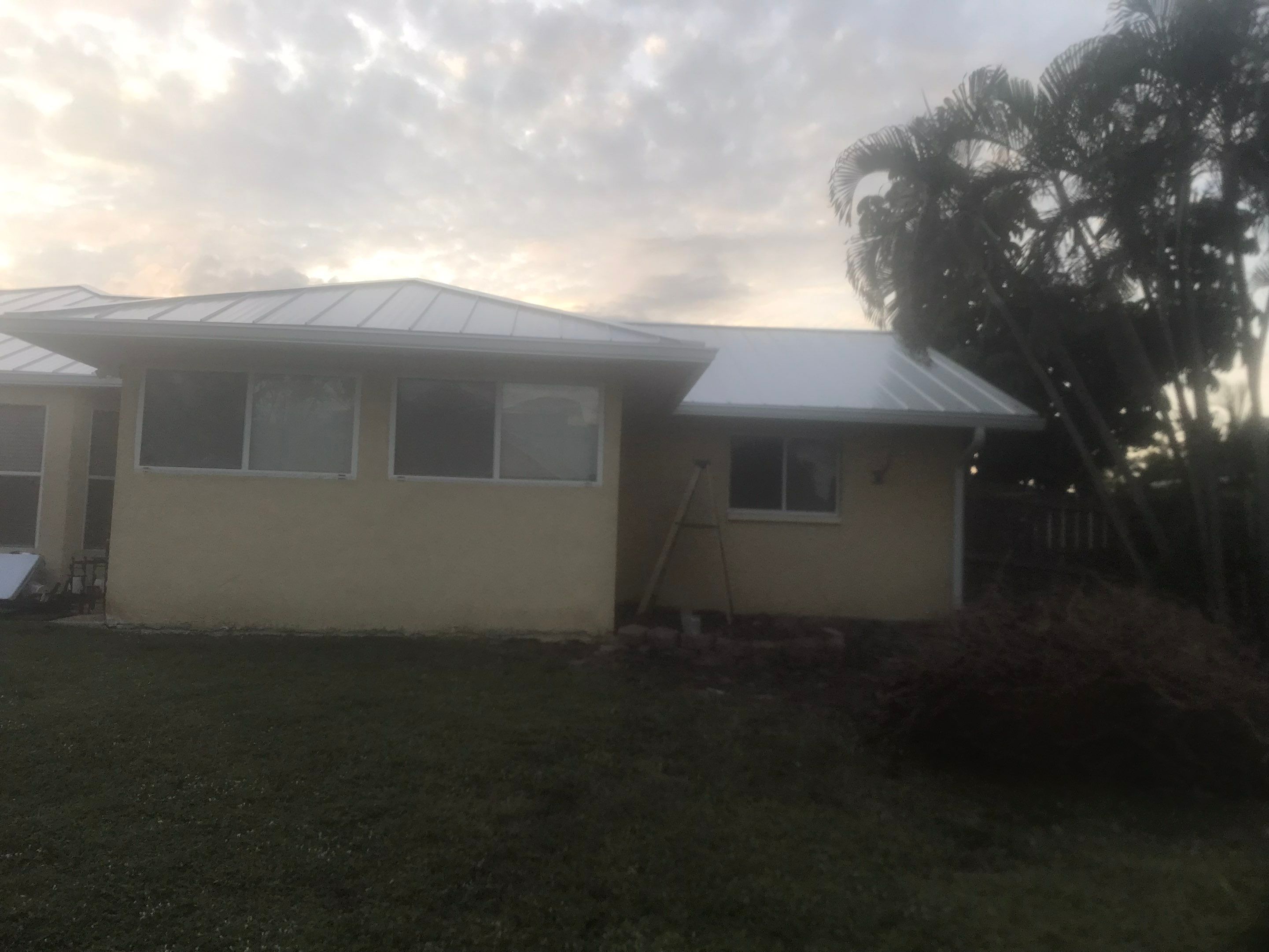 White K Style Seamless Gutters using Splash Guard in Fort Myers FL by Gutter Professors
