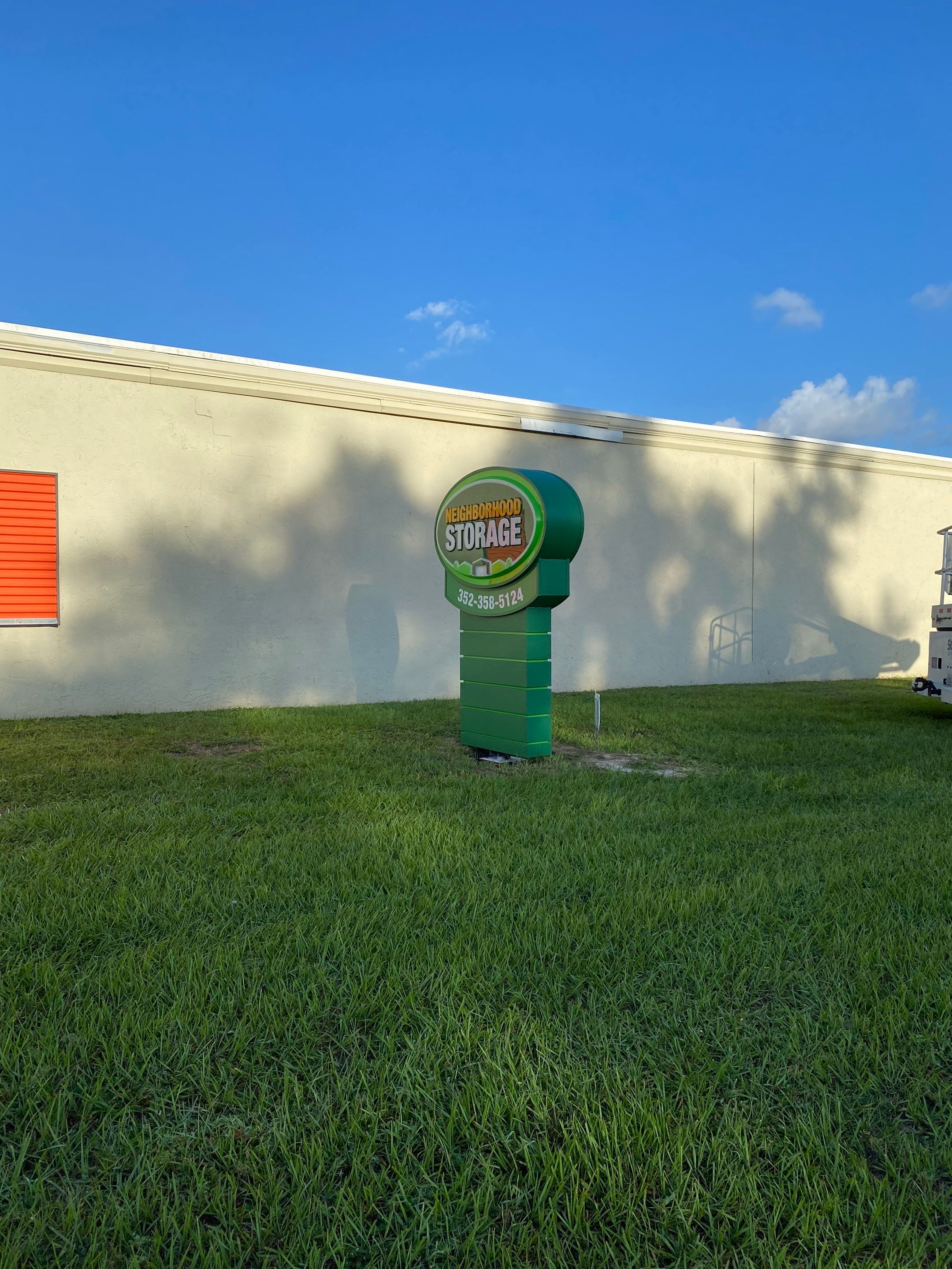 Neighborhood Storage Monument Sign by SignCrafters