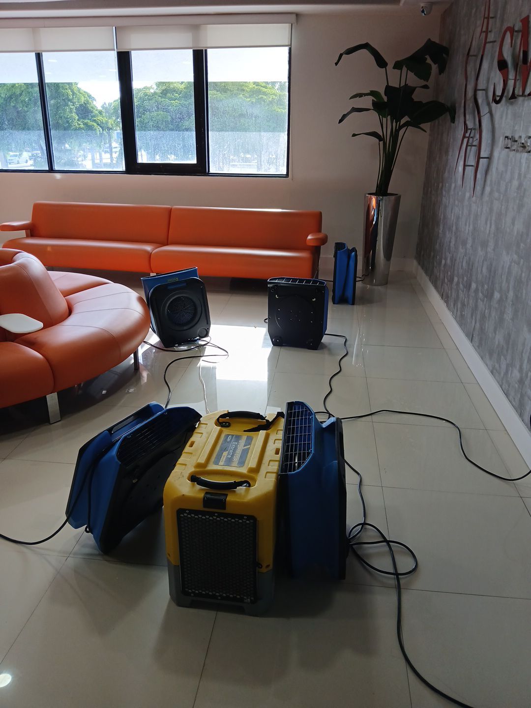 Commercial Water Damage Mitigation and Structural Drying for Miami Medical Facility by SuperClean