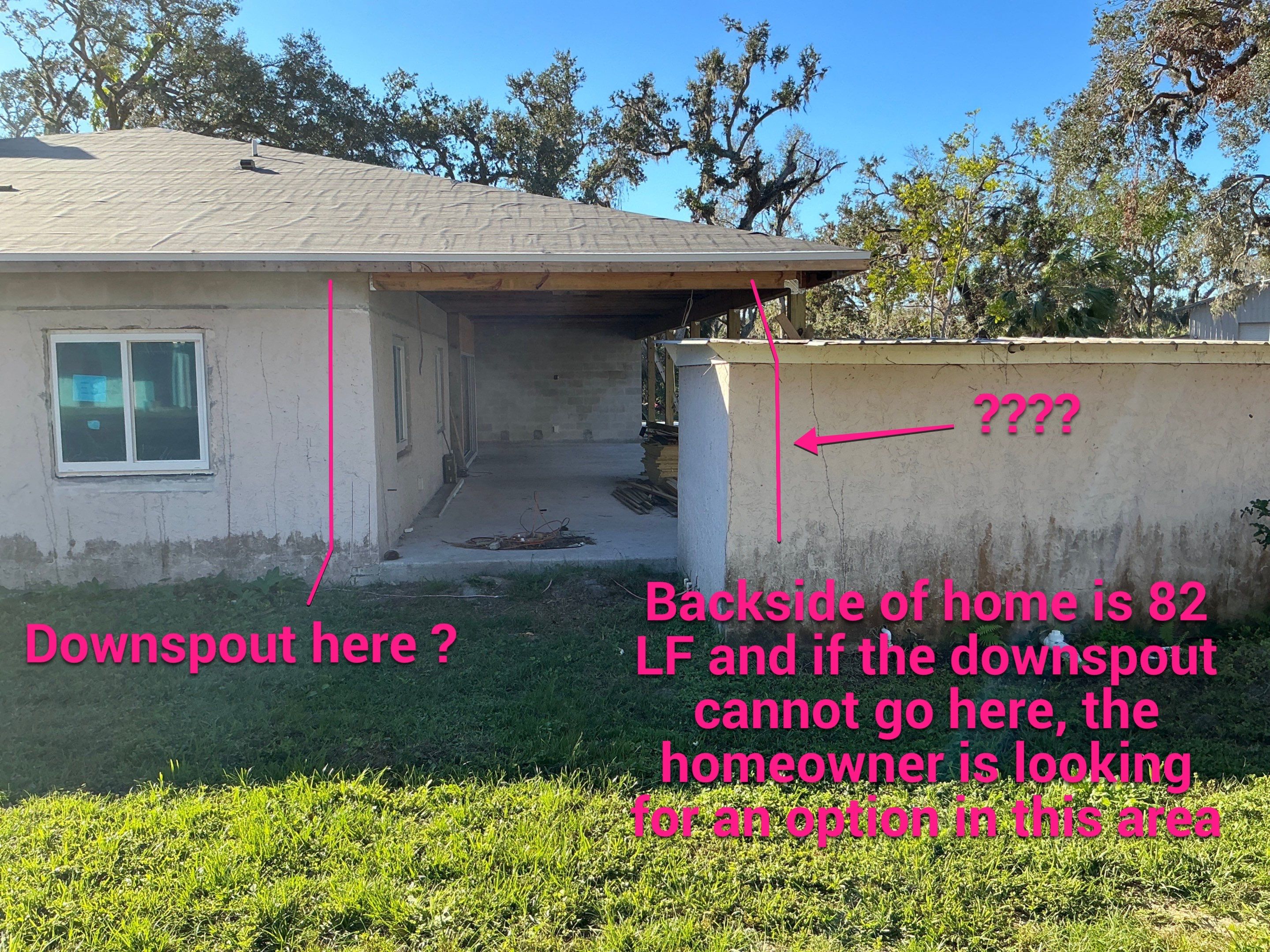 White Aluminum Soffit and Fascia Project in Bradenton FL by Gutter Professors
