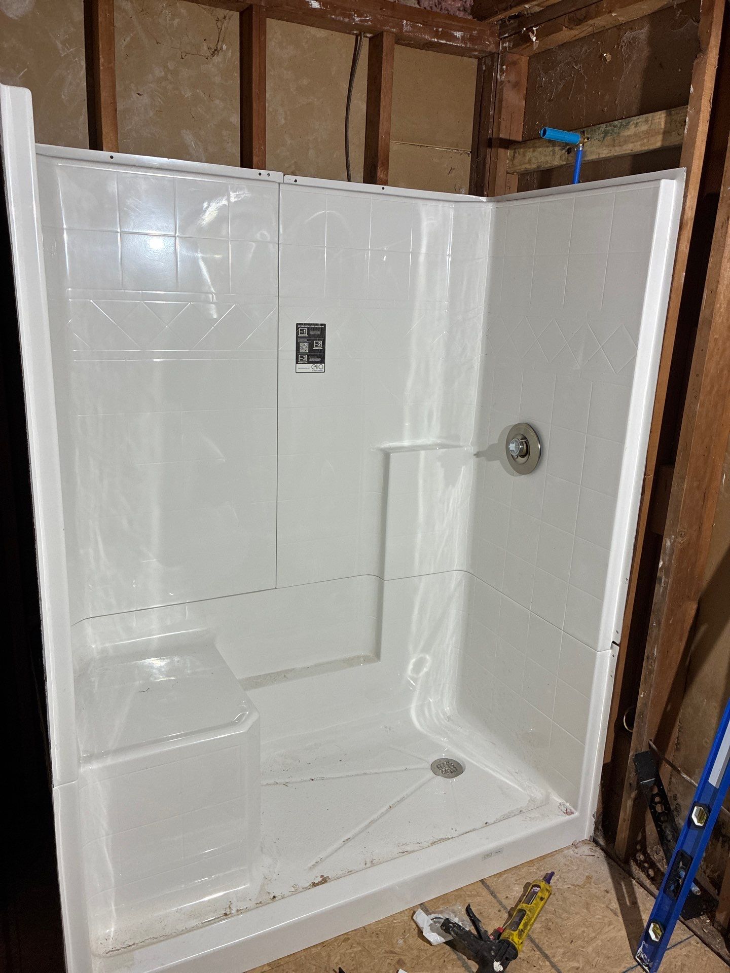 Bathroom remodel by In & Out Construction & Remodeling, LLC